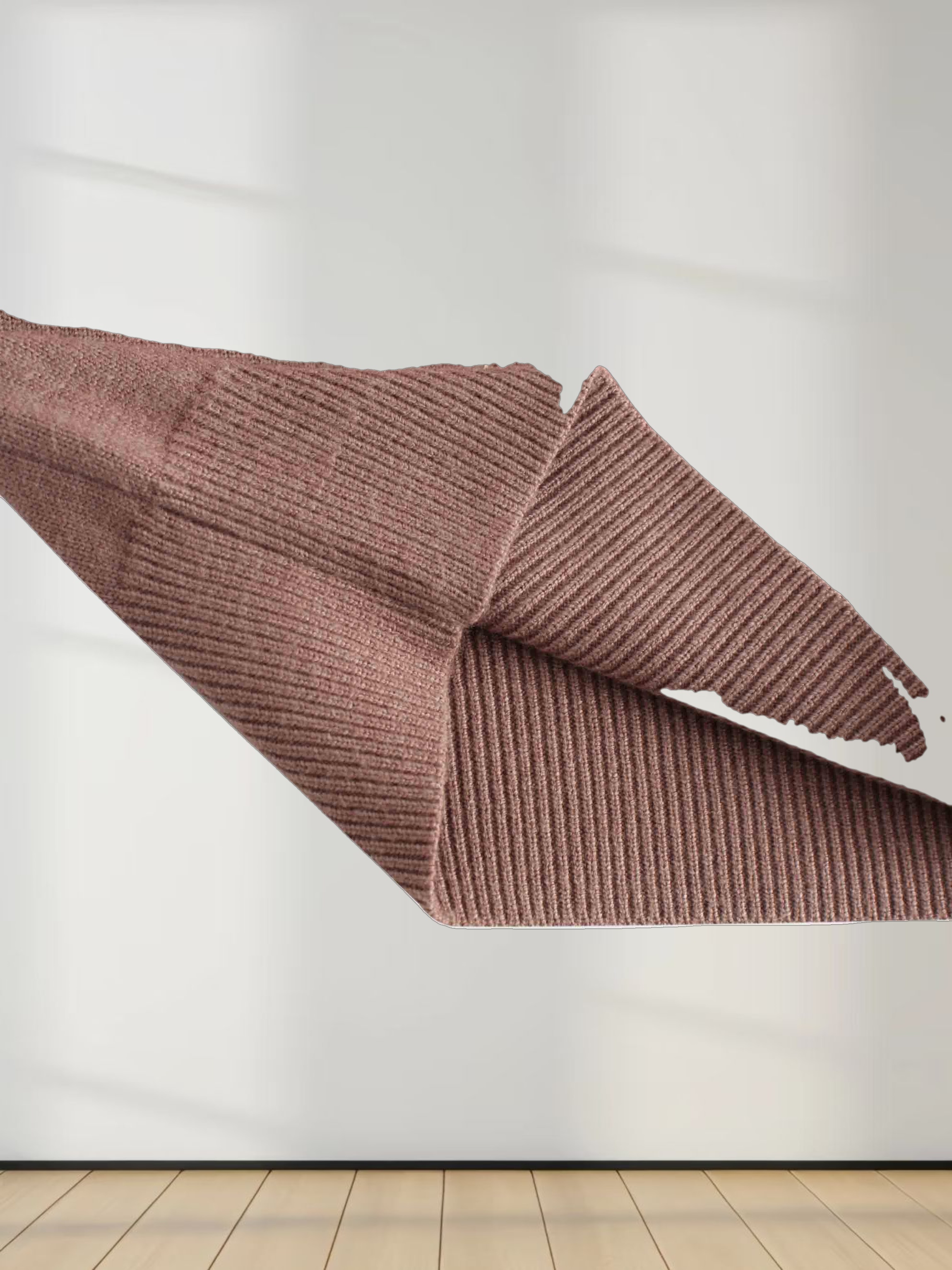 Diamond Stud Design Sweater-Mocha Mousse