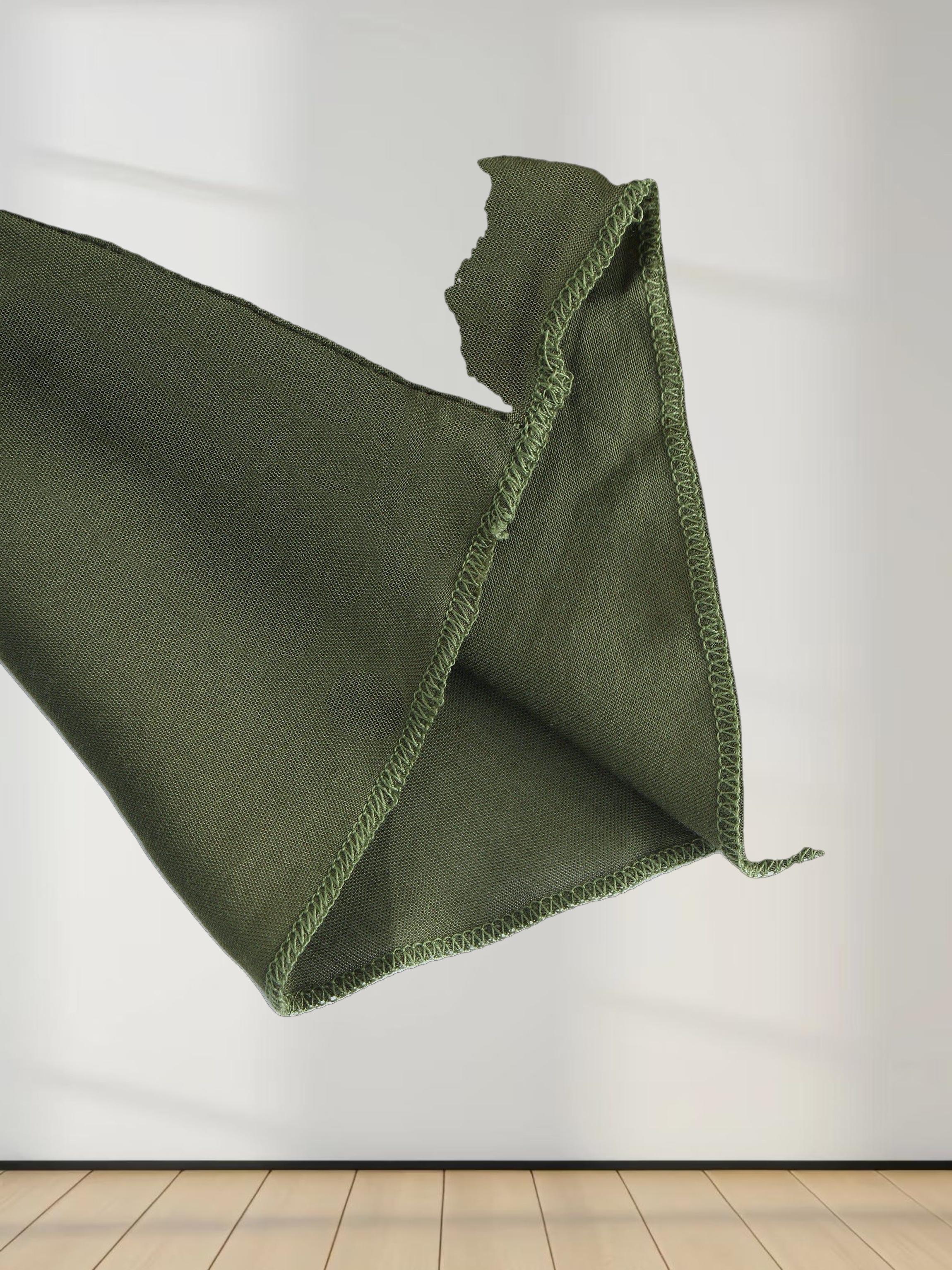 DOUBLE LAYER SKIRT-OLIVE