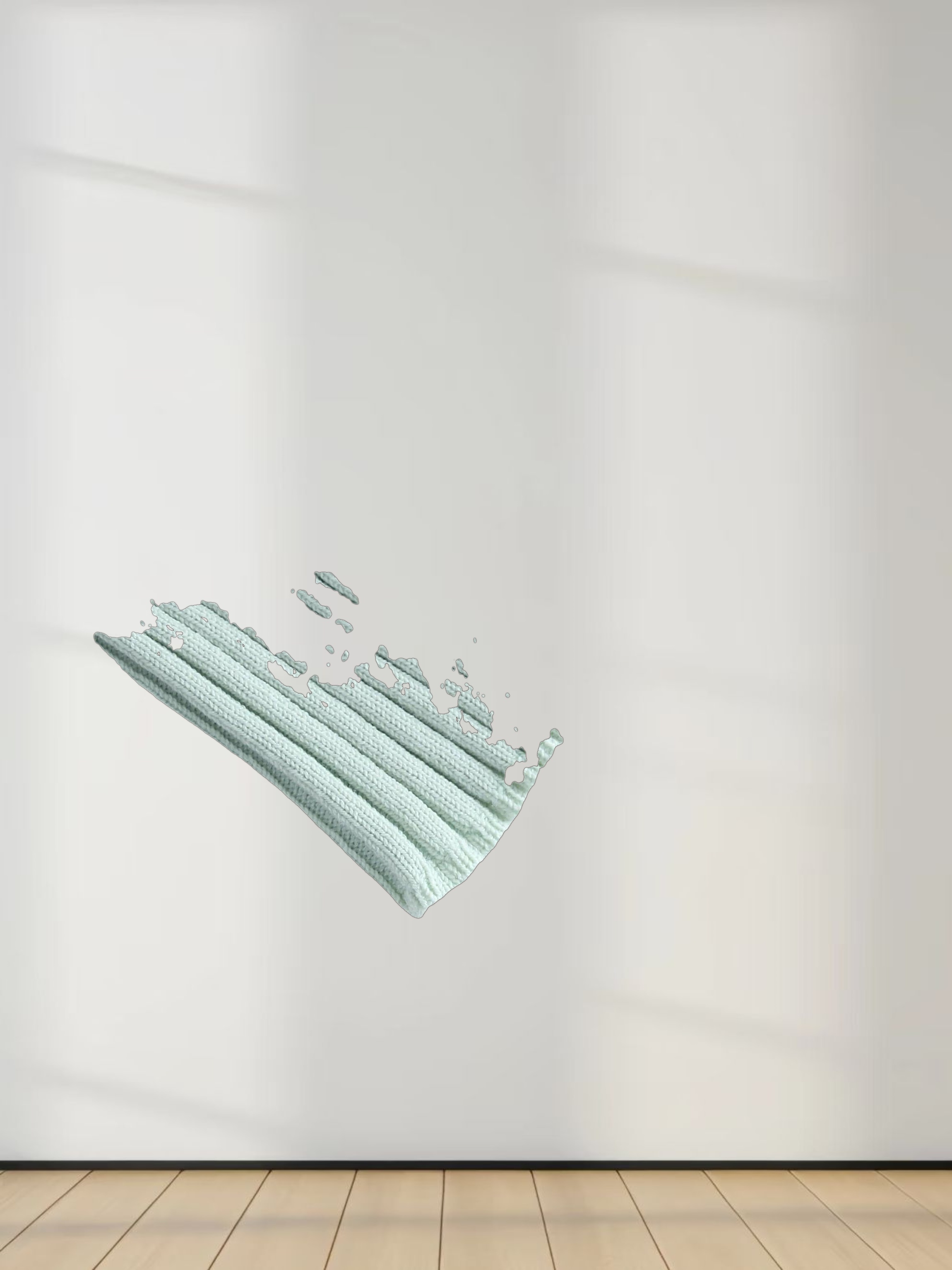 RIBBED WAISTED SWEATER-SAGE GREEN