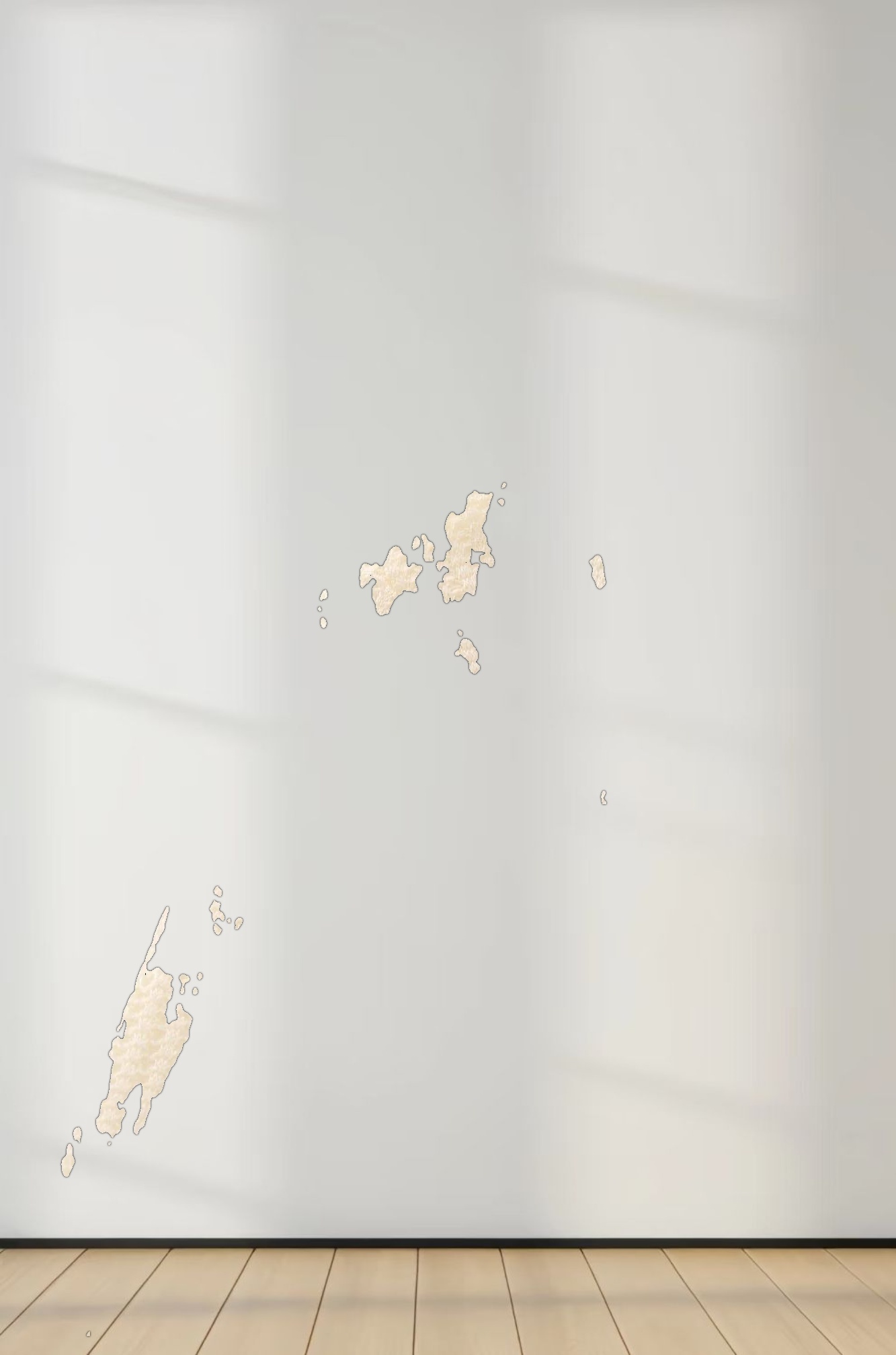 Textured Stretch Turtleneck-Ivory