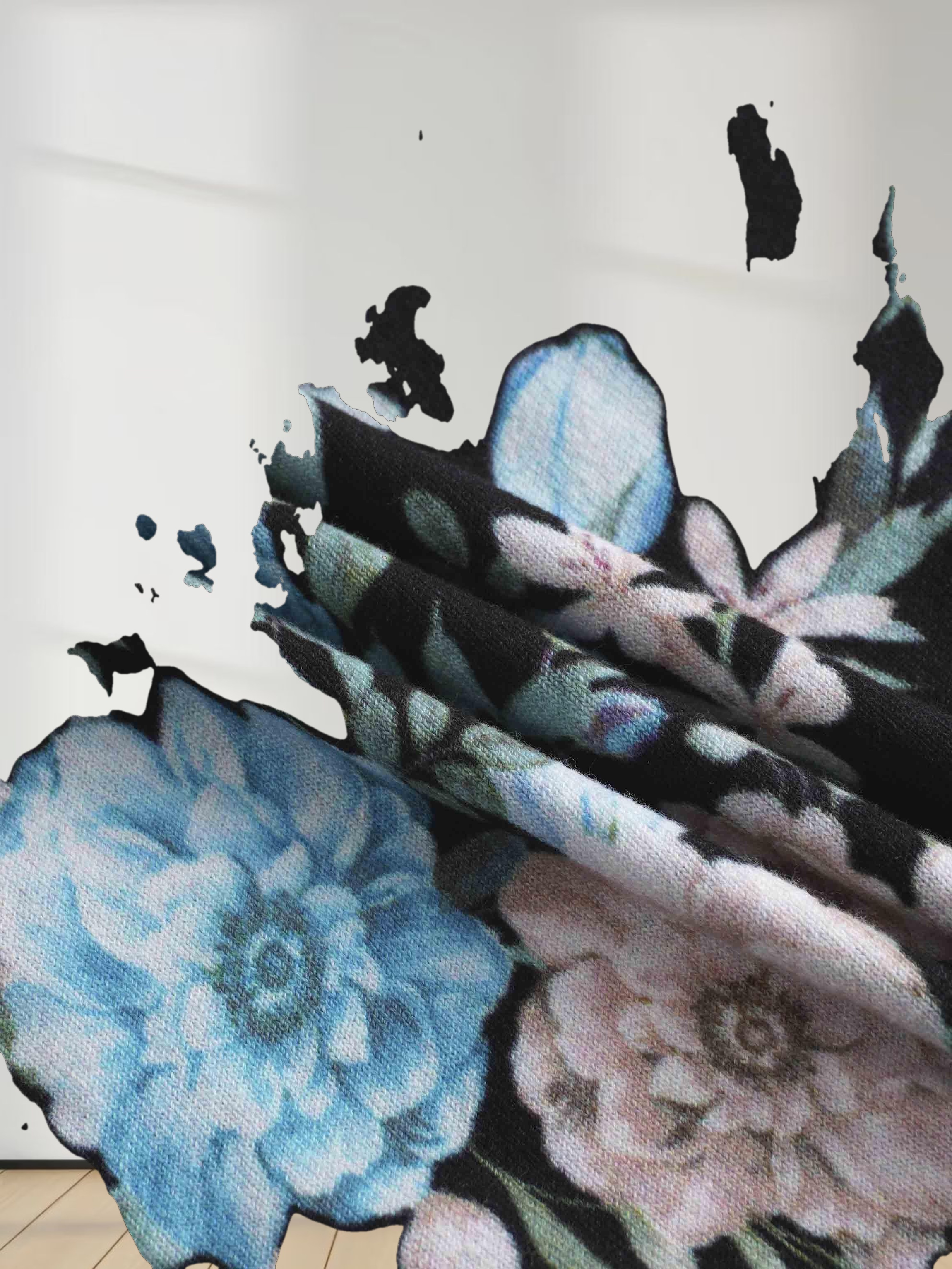 Printed Sweater-English Tea Floral