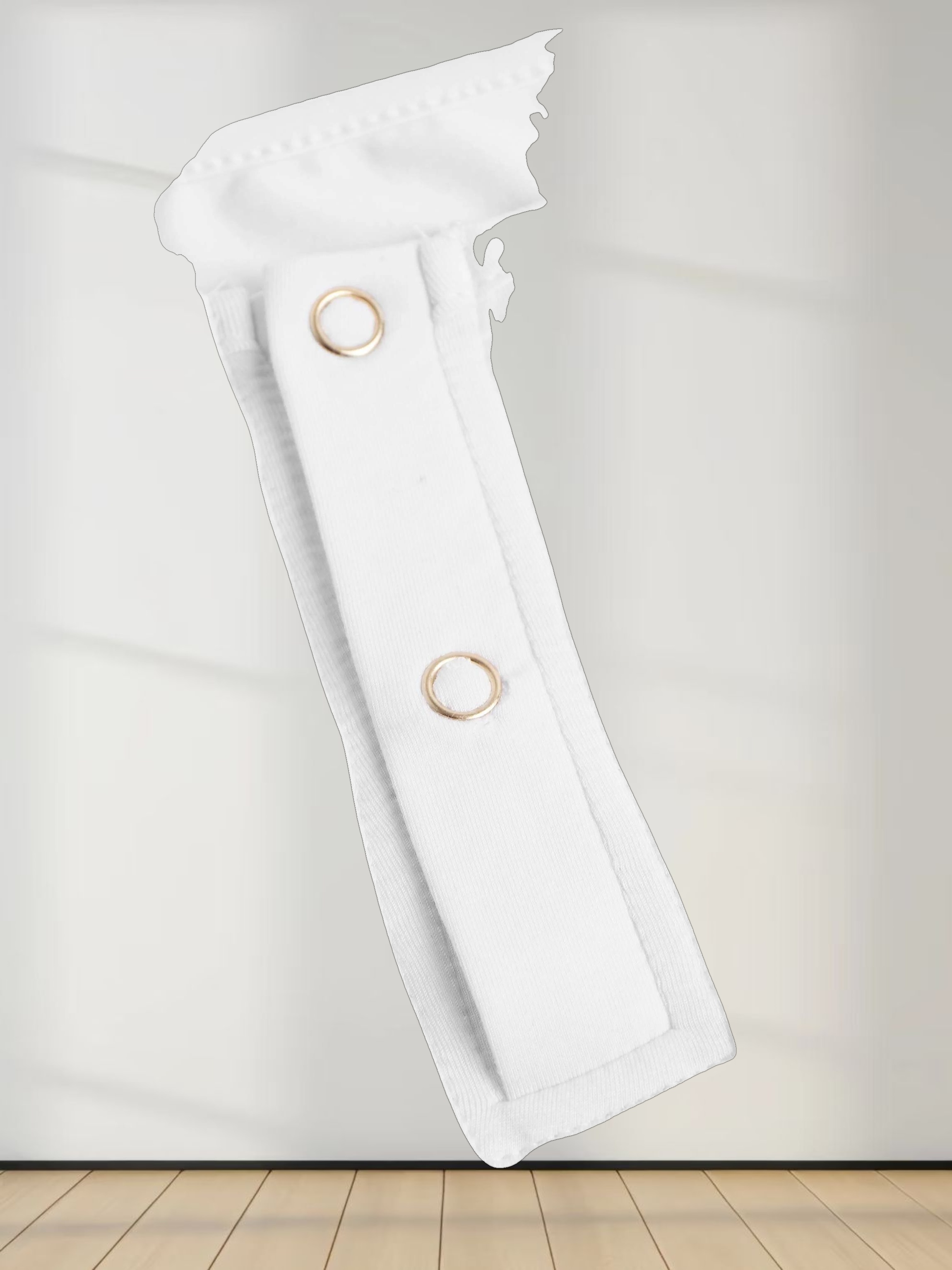 SIDE ELASTIC TEE-WHITE