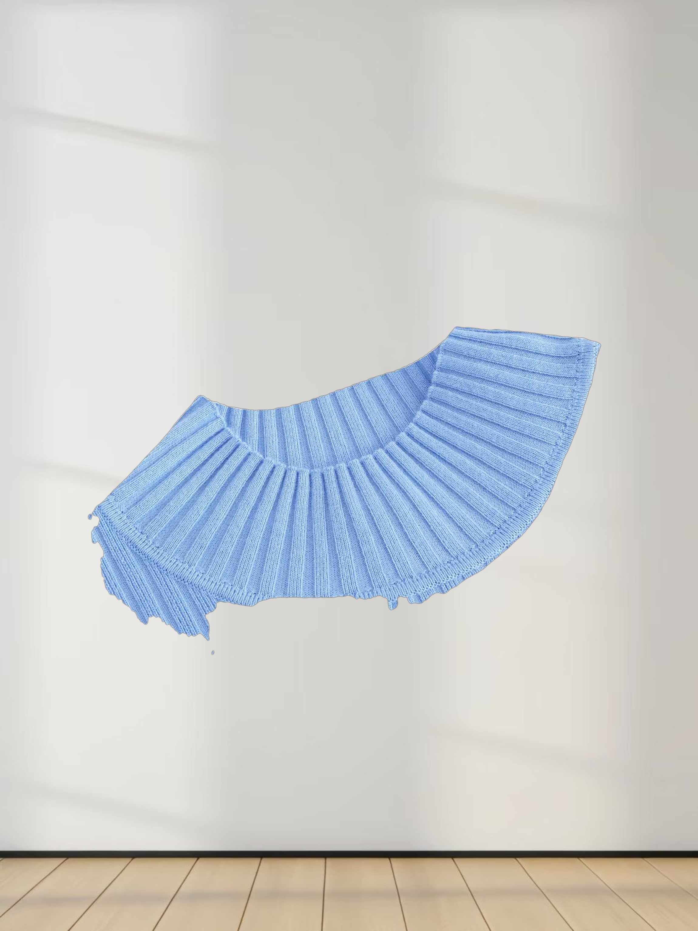 Side Snap Sweater-Periwinkle