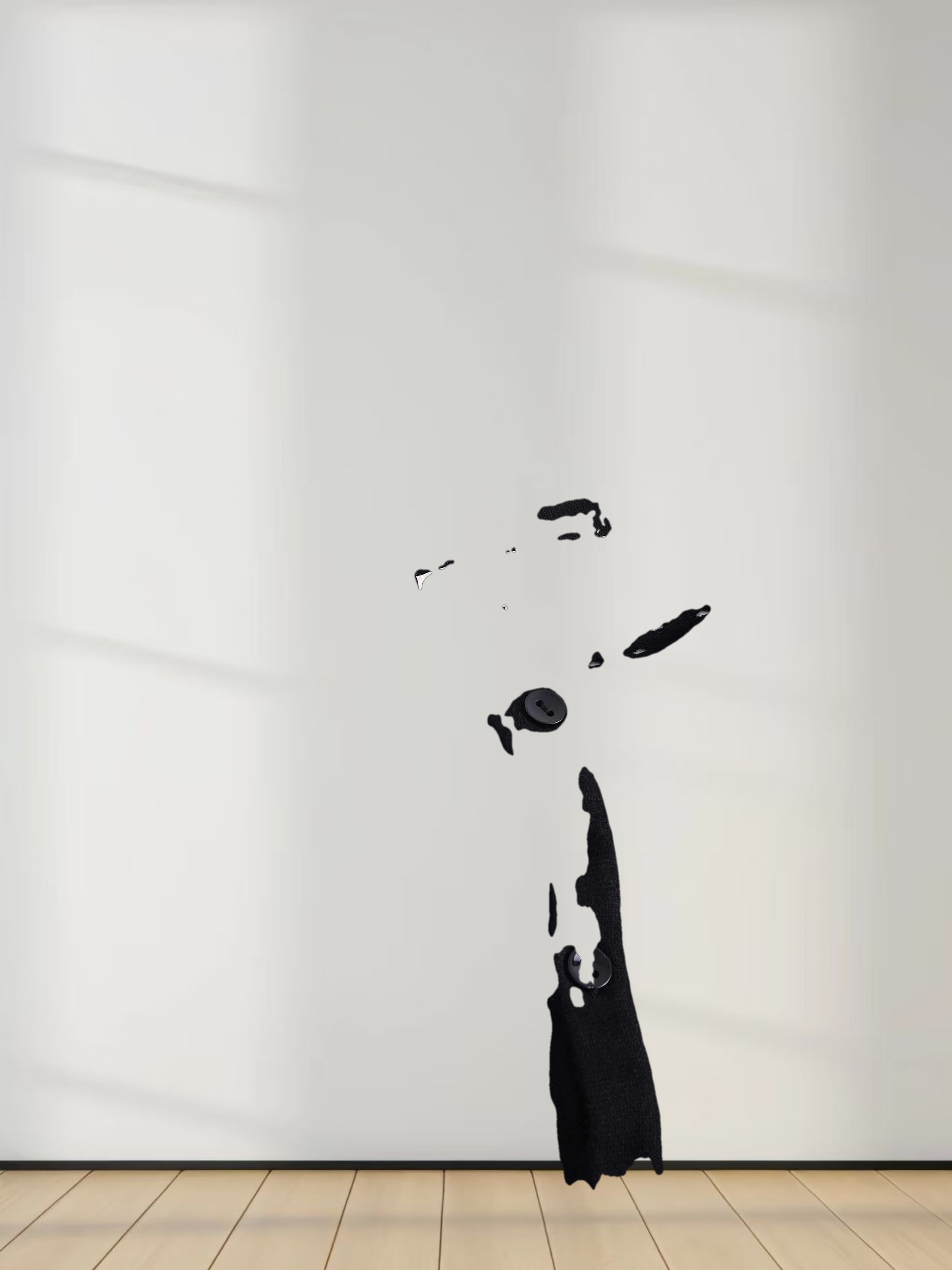 Open Knit Diamond Crew Cardigan-Silver