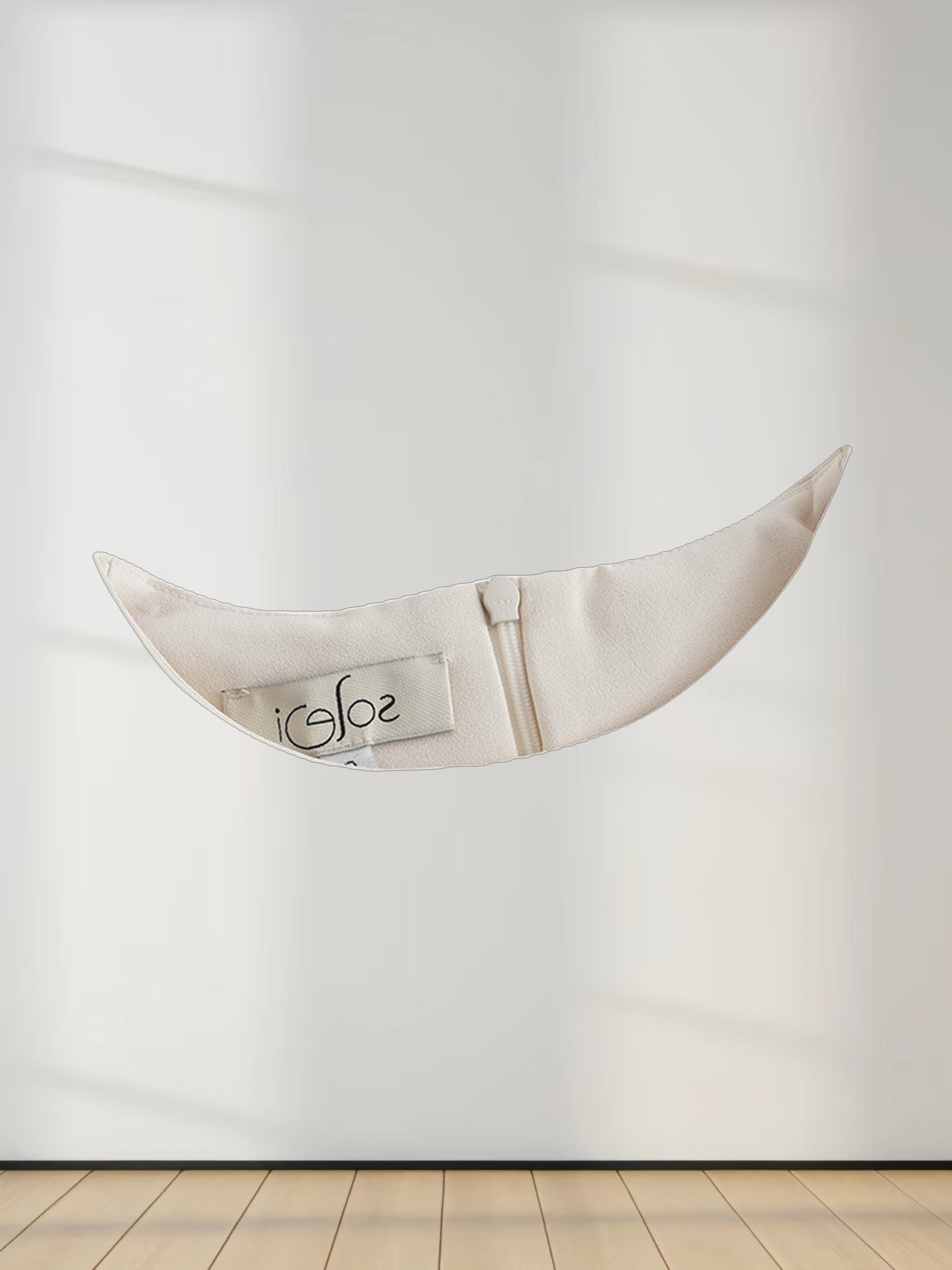 Crepe Slip Dress-Ivory