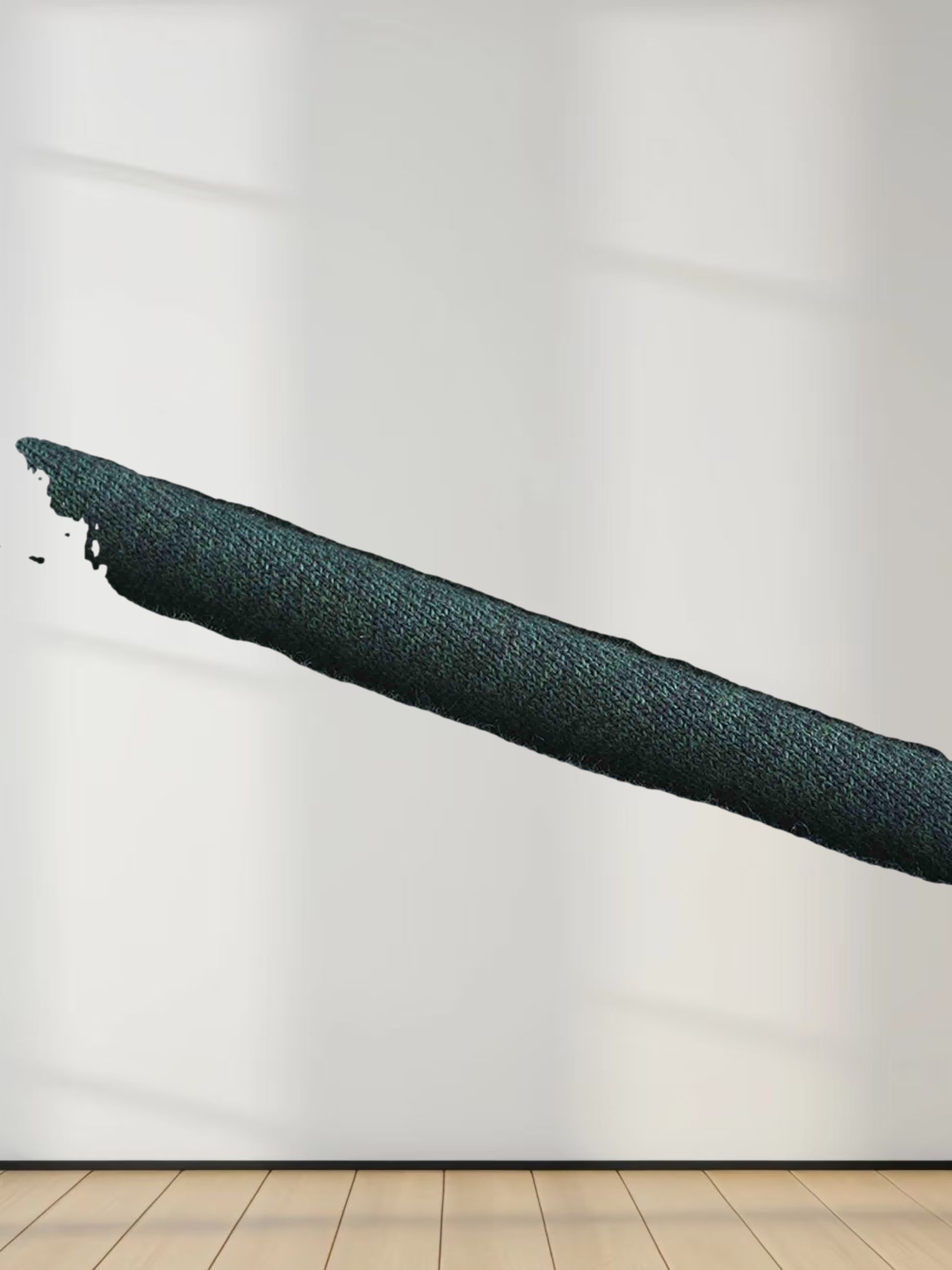 Basic Crew Sweater LS-Heathered Green