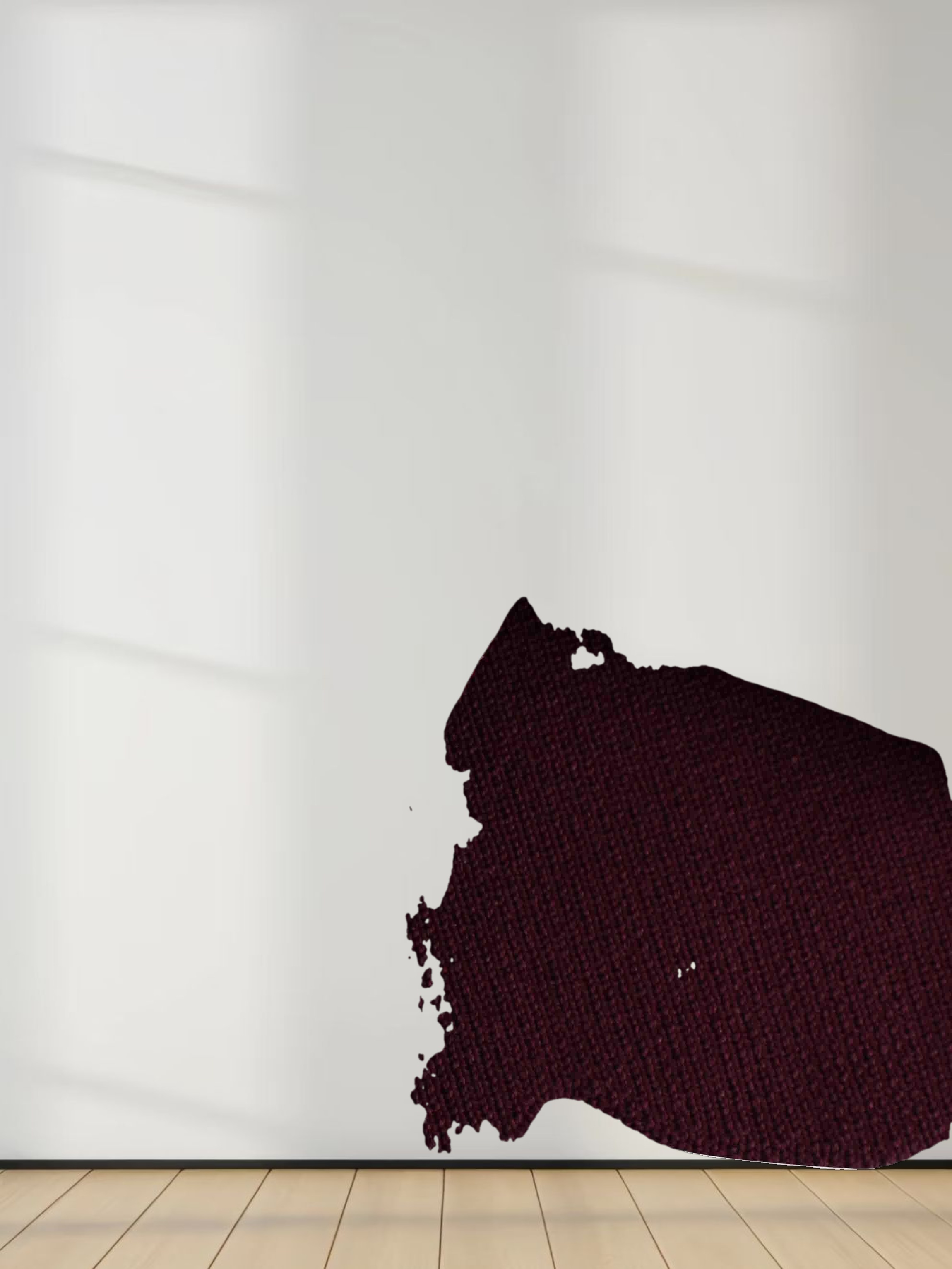 Scallop Edge Crew Cardigan-Wine