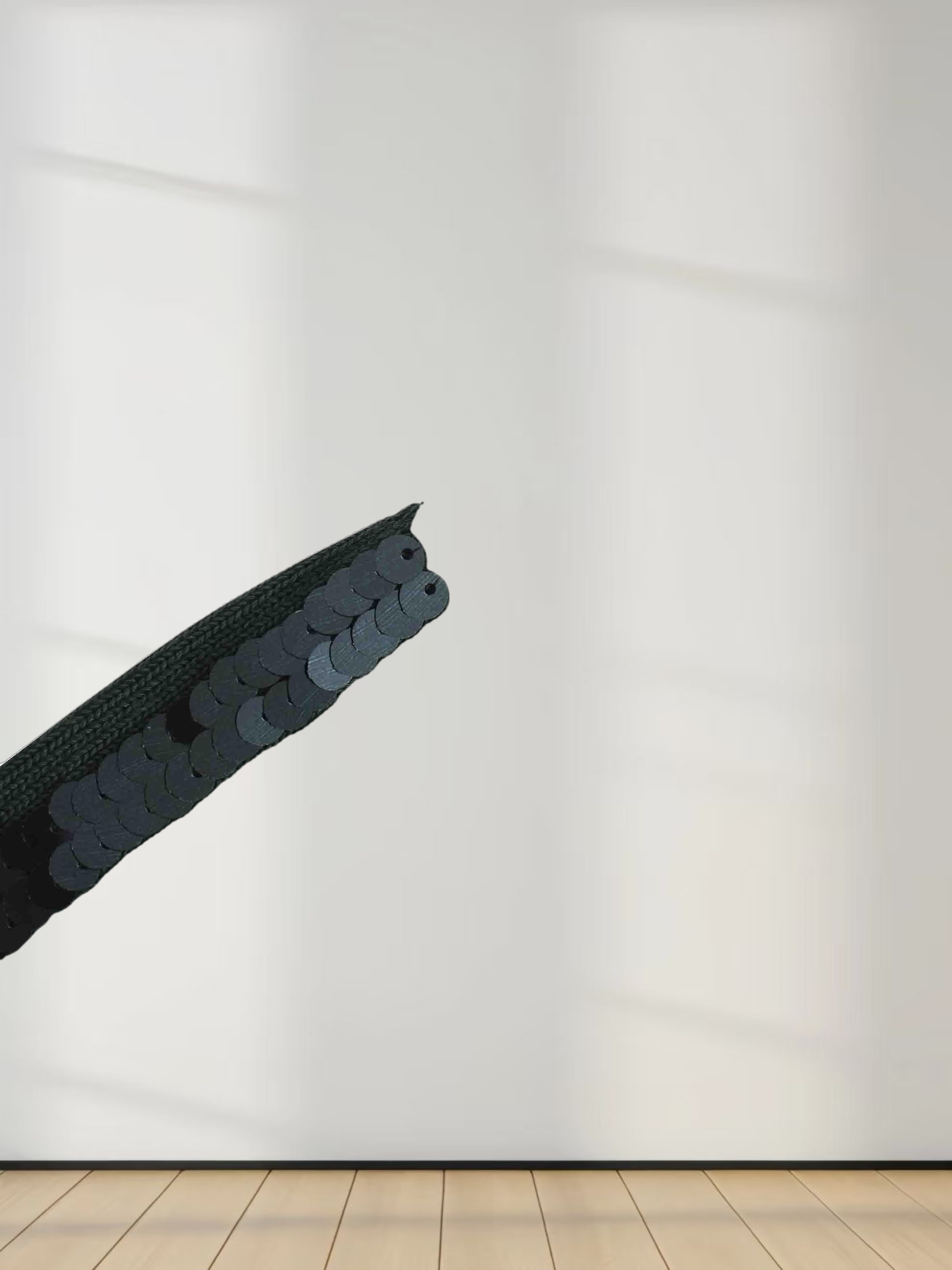 Sequin Trim Sweater-Green