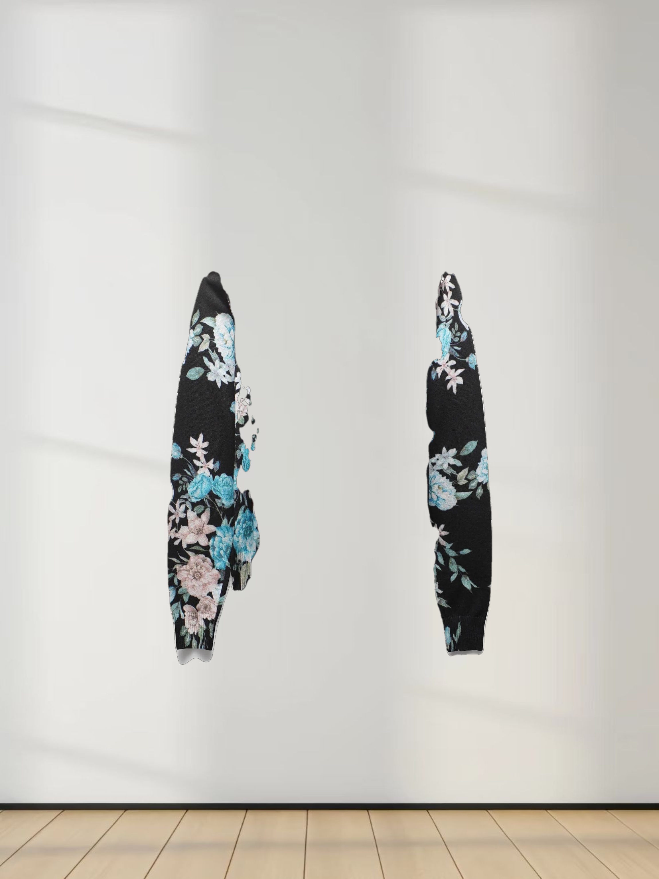 Printed Sweater-English Tea Floral