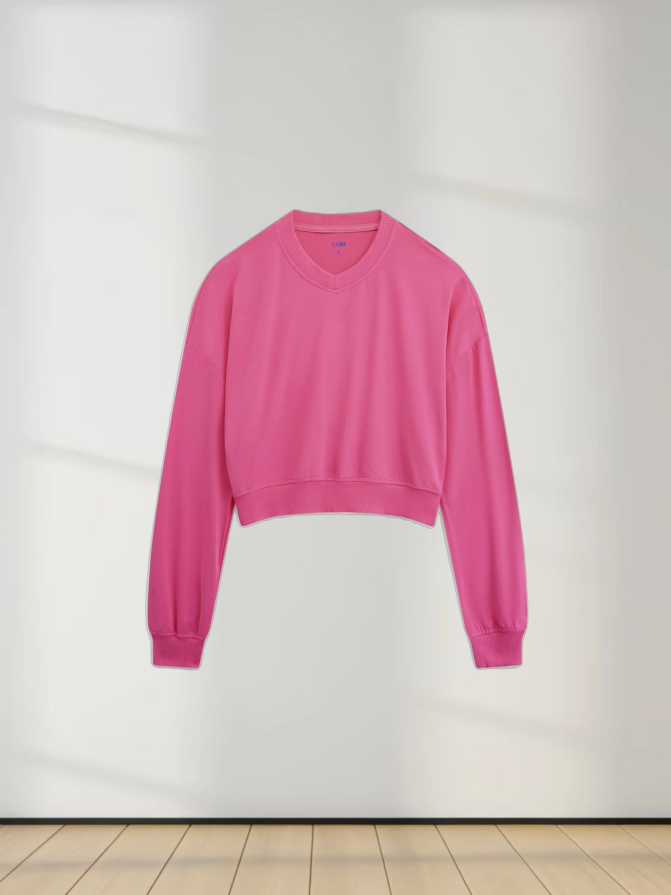 Cropped Tee-Pink