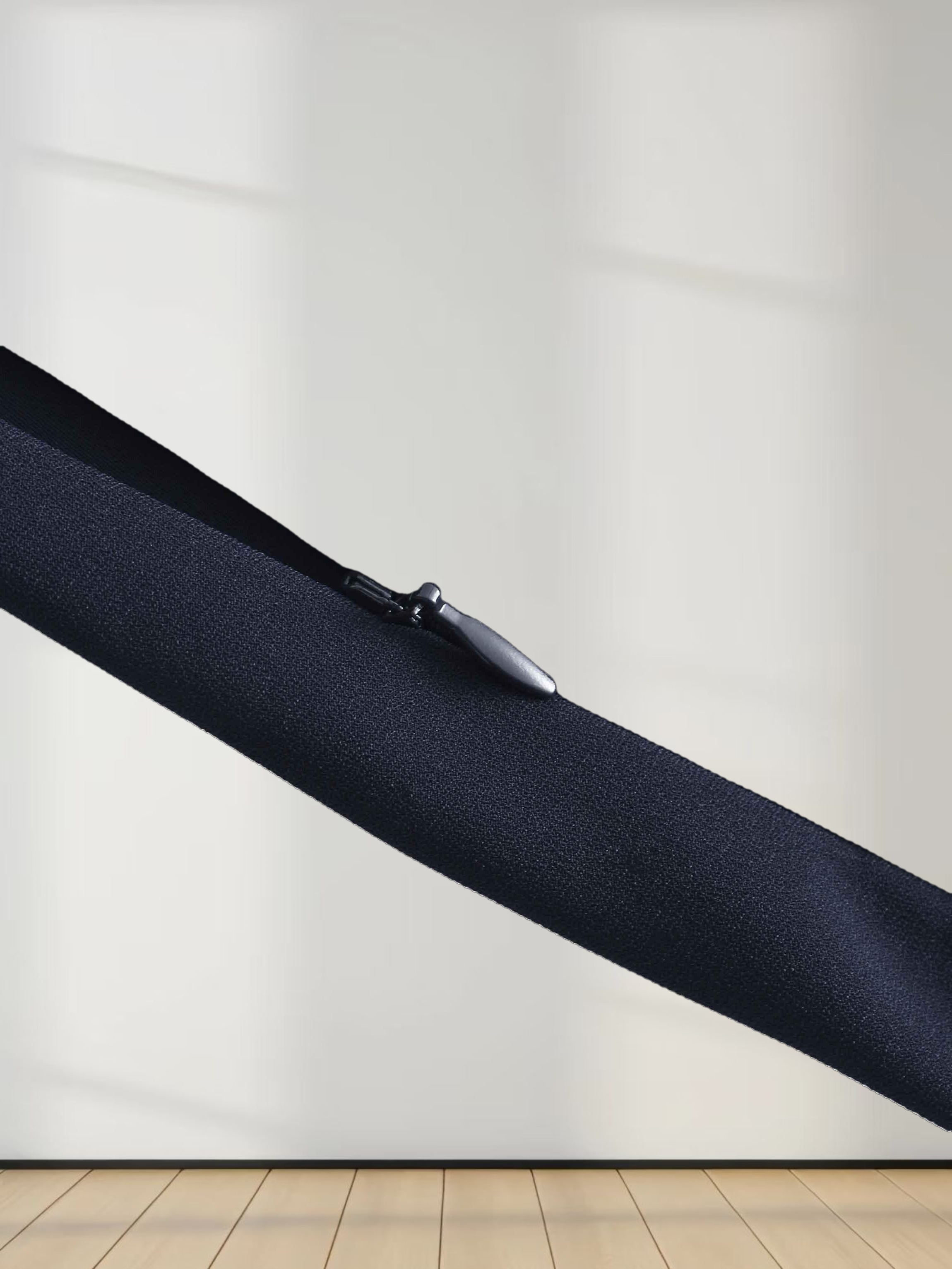 Crepe Flare Skirt-Navy