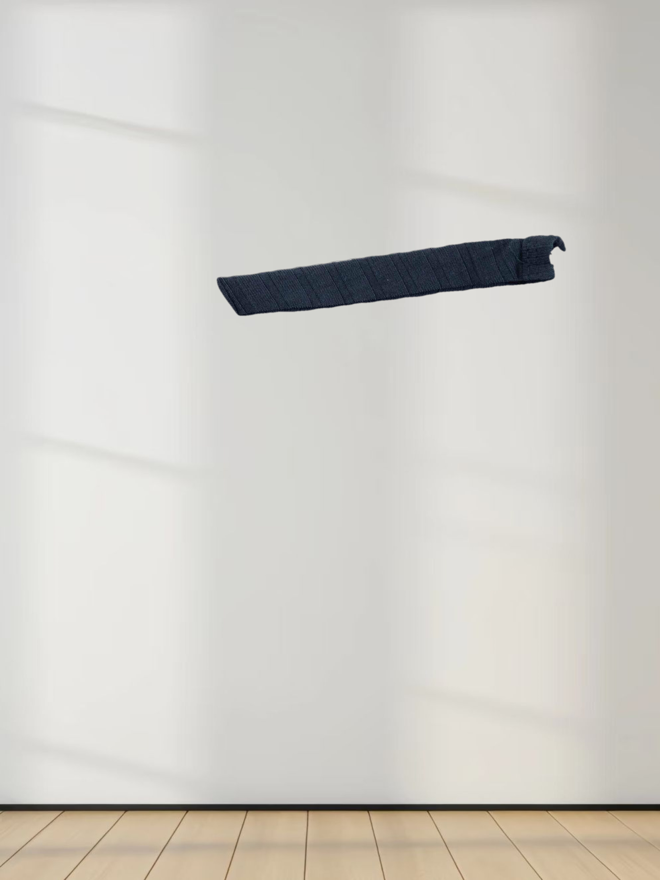 Ribbed High V Bomber-Navy