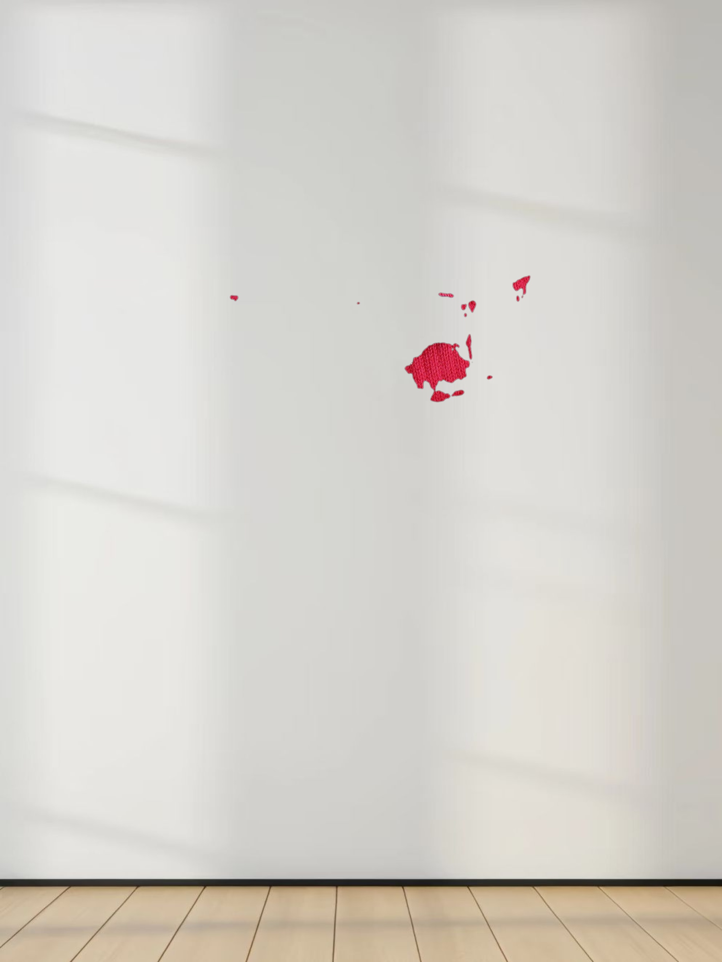 Sleeveless Ribbed Crew-Hot Pink