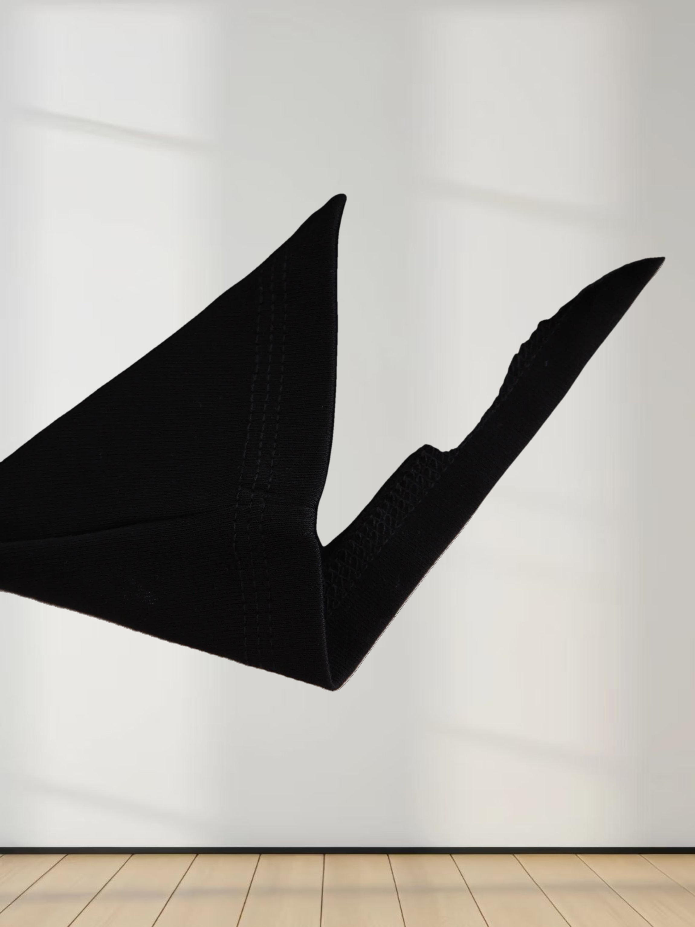 Basic T-Shirt Cropped Cardigan-Black