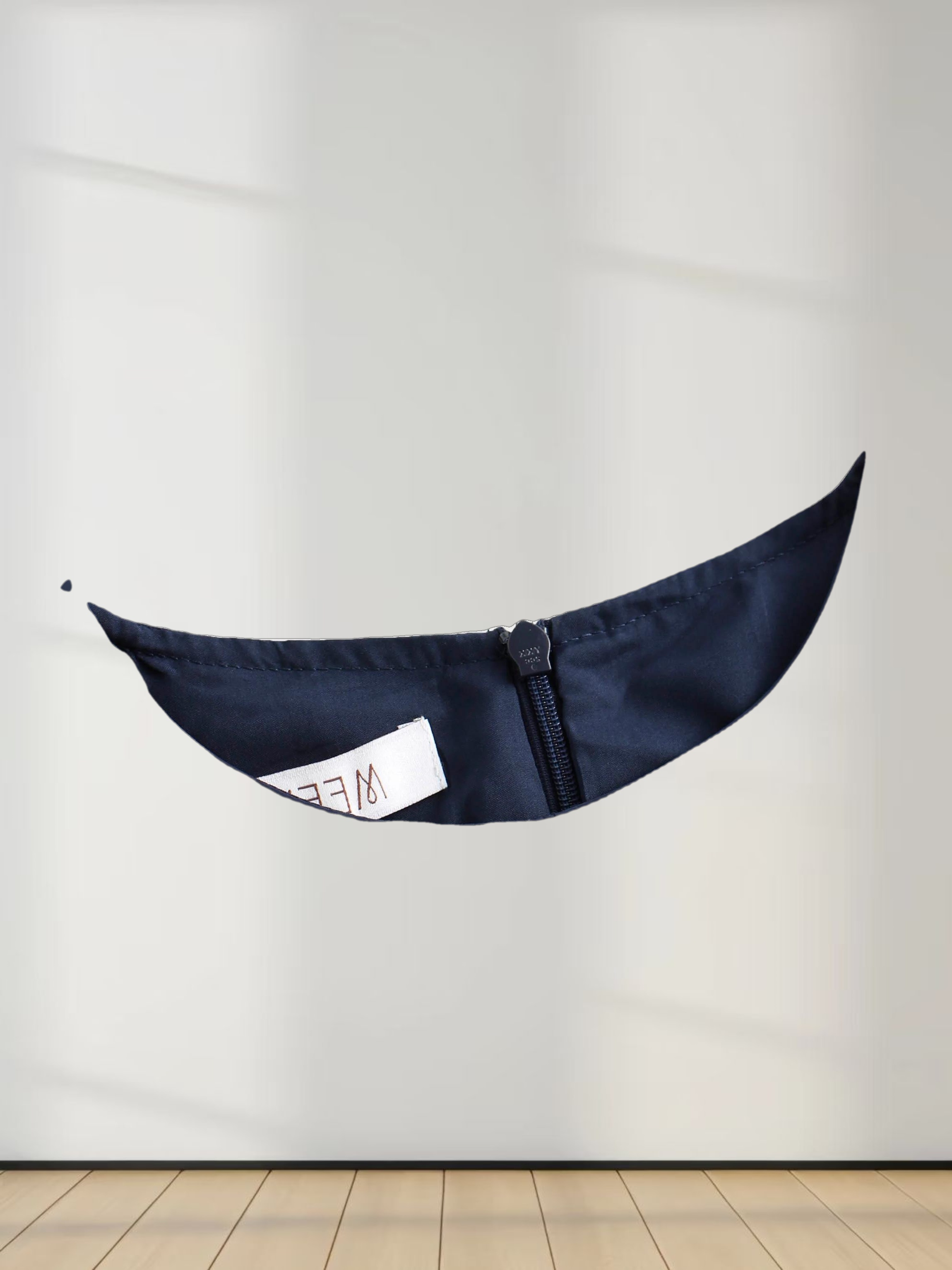 Taffeta Bubble Jumper-Navy