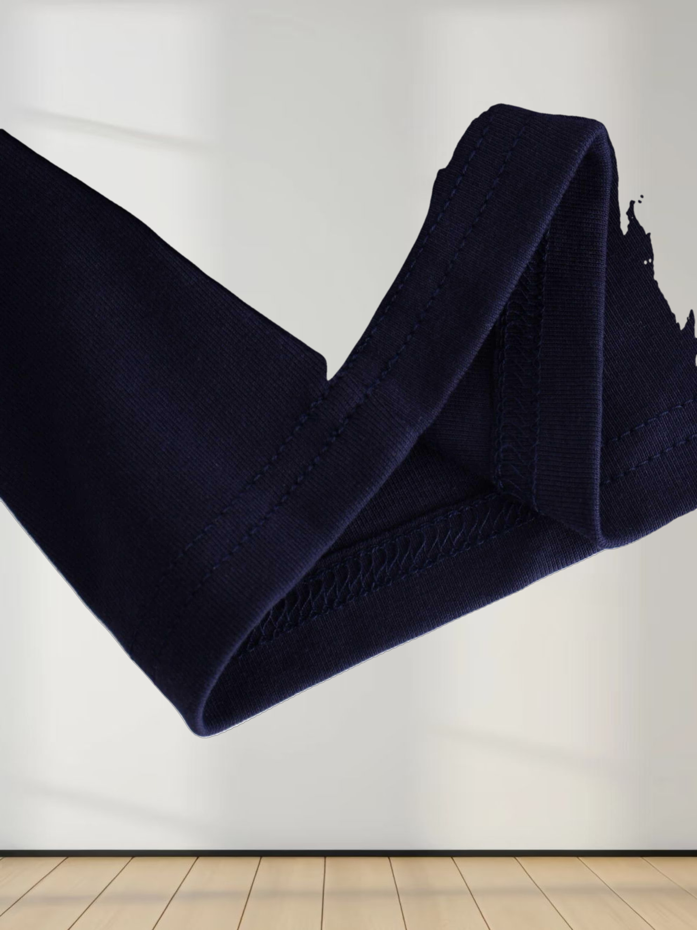 CLASSIC TEE 3Q-BLACK