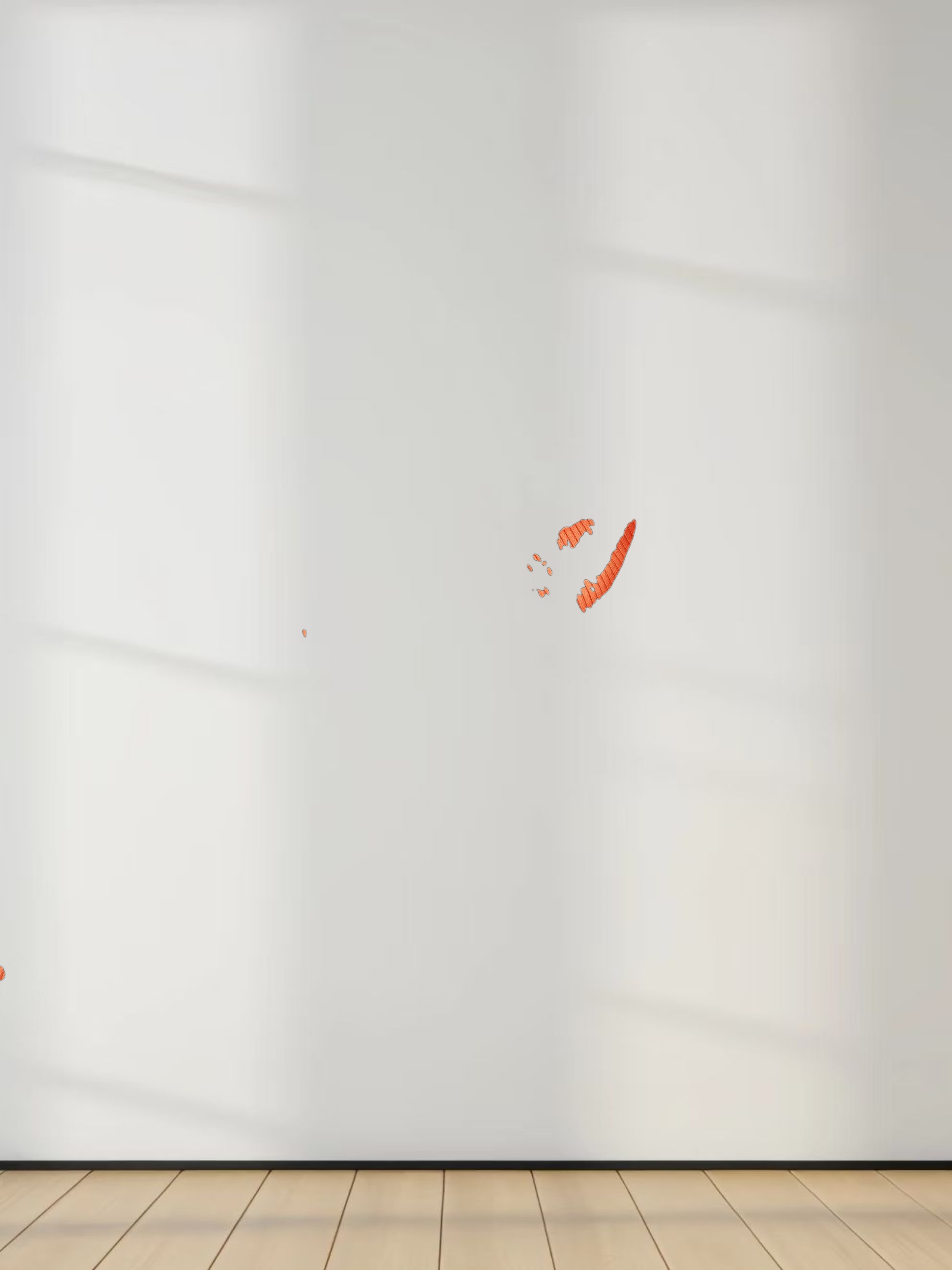 CLASSIC RIBBED CREW TEE LS-ORANGE