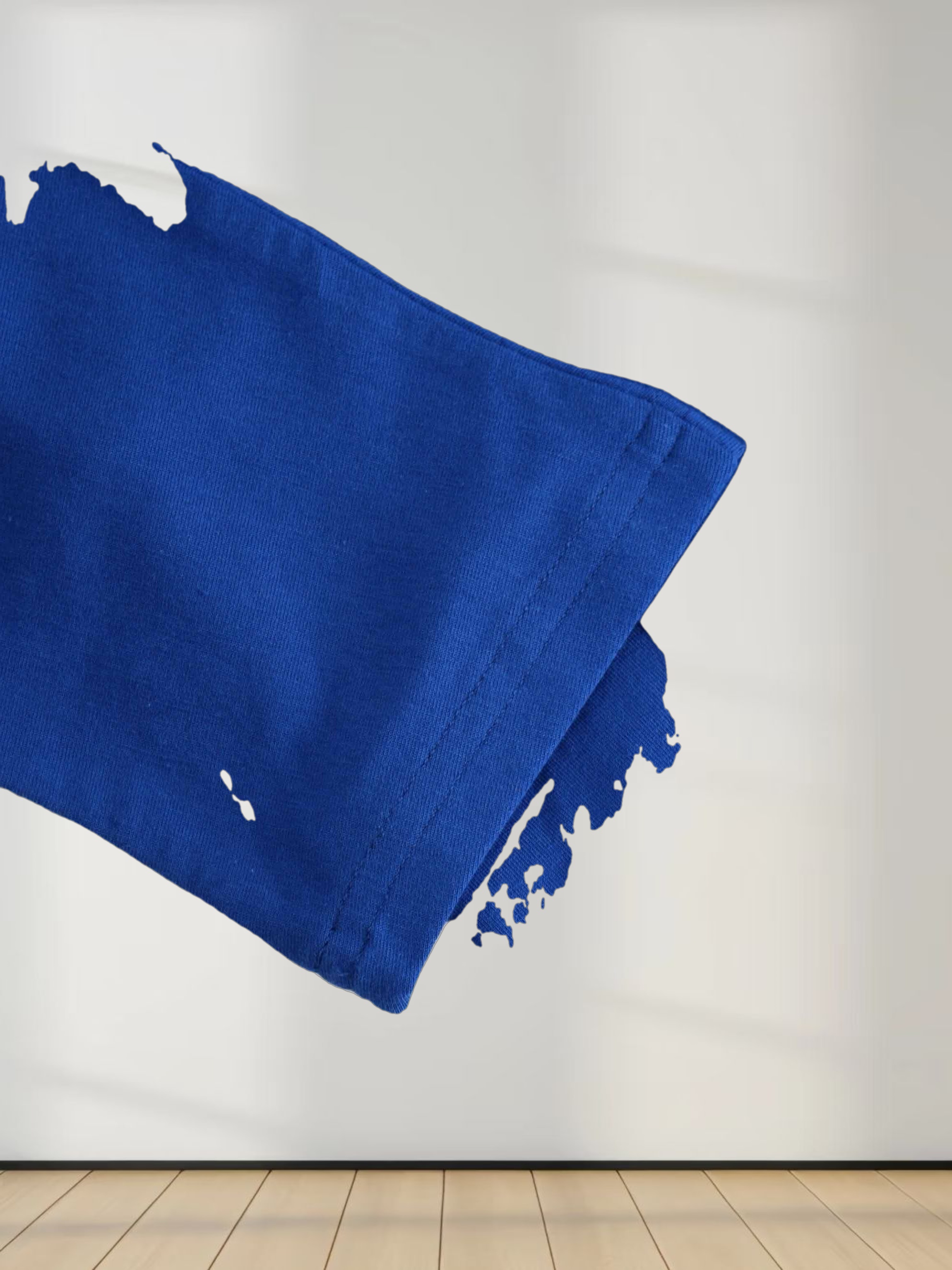 OVERSIZED TEE-COBALT BLUE