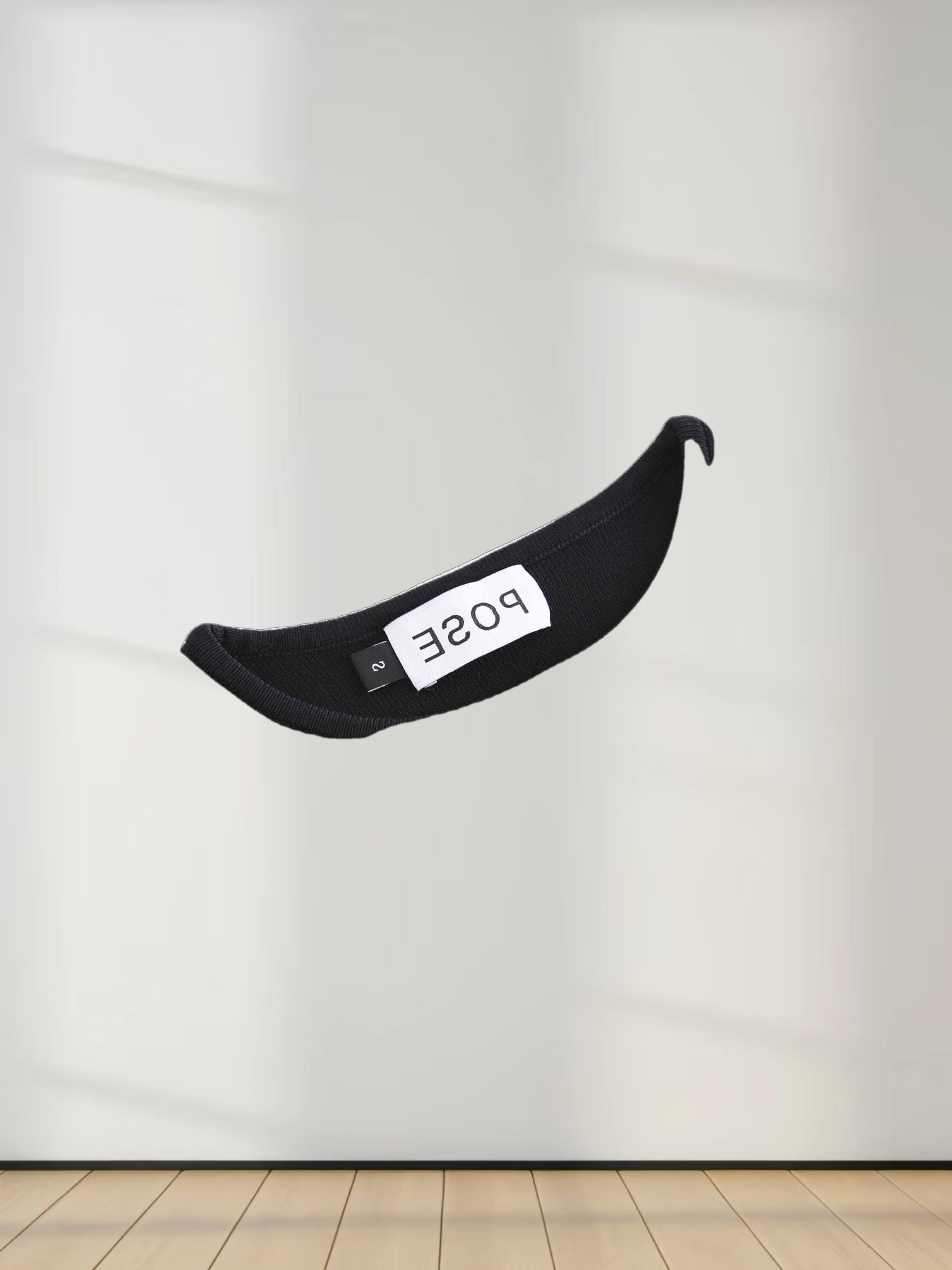 High Cuff Sweater-Black