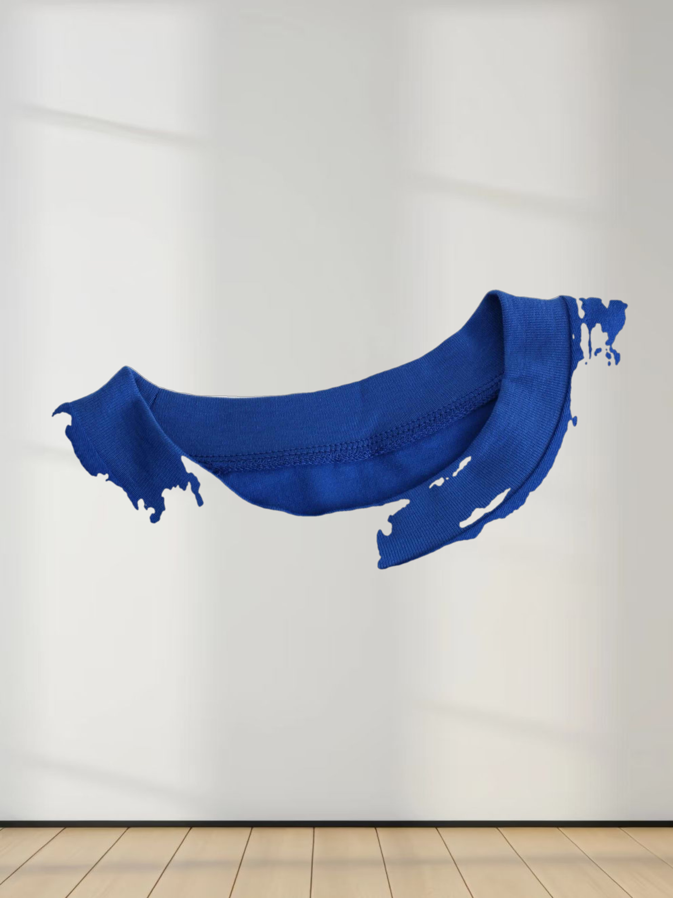 OVERSIZED TEE-COBALT BLUE