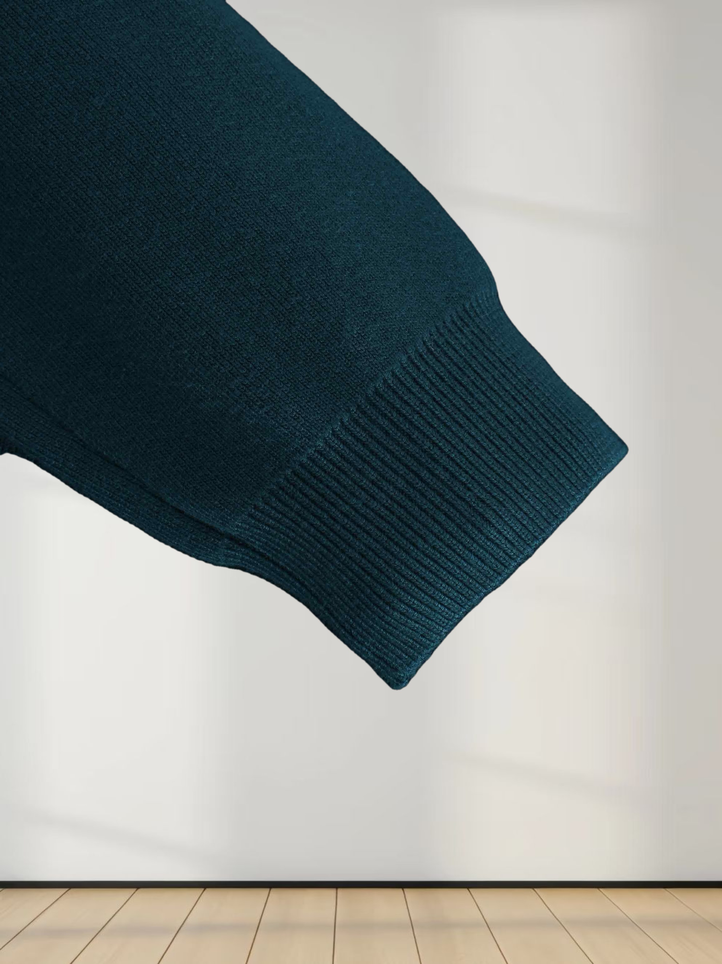 Oversized Soft Knit Sweater-Teal