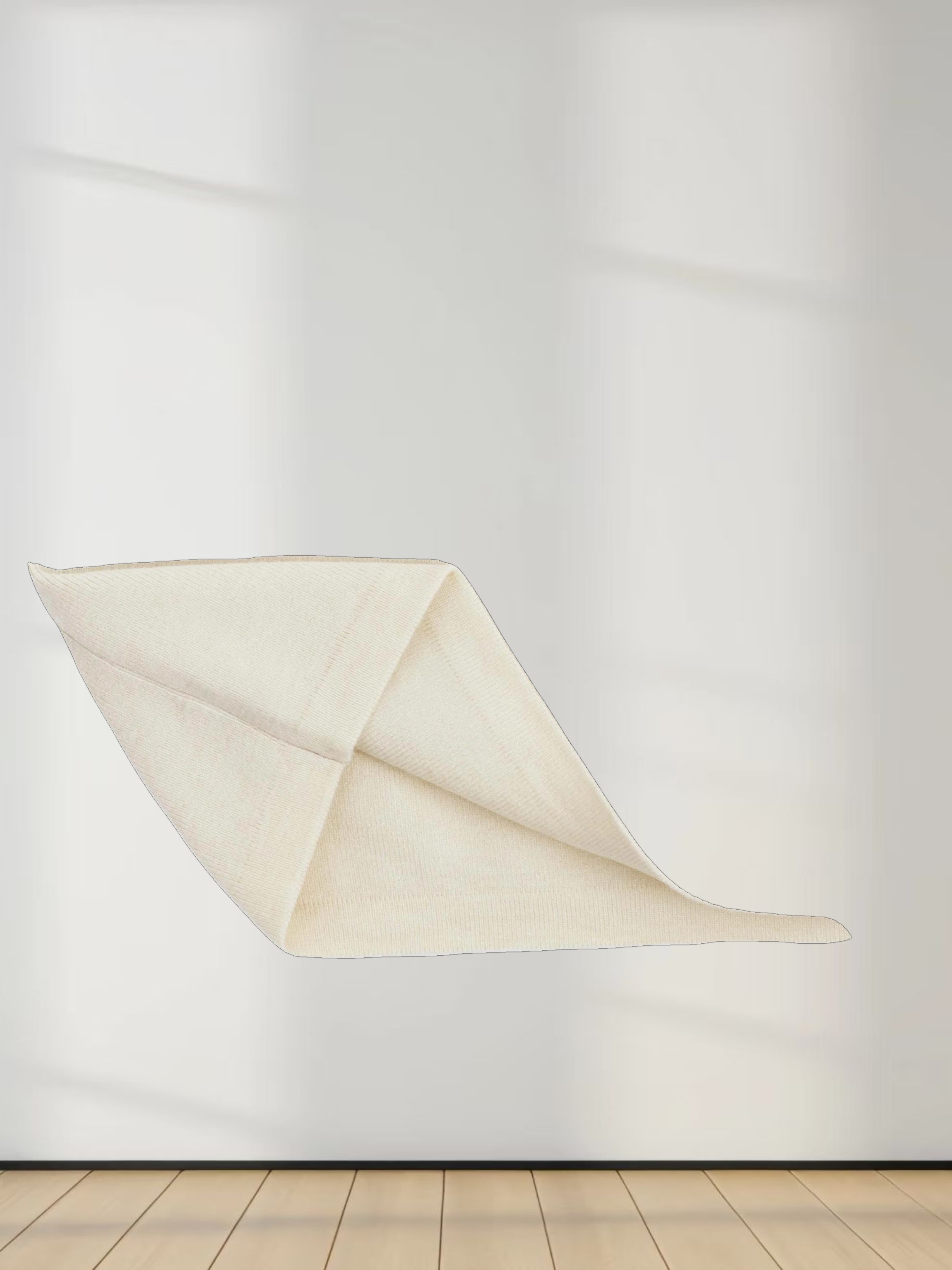 Sleeveless Mock Neck Sweater-Ivory