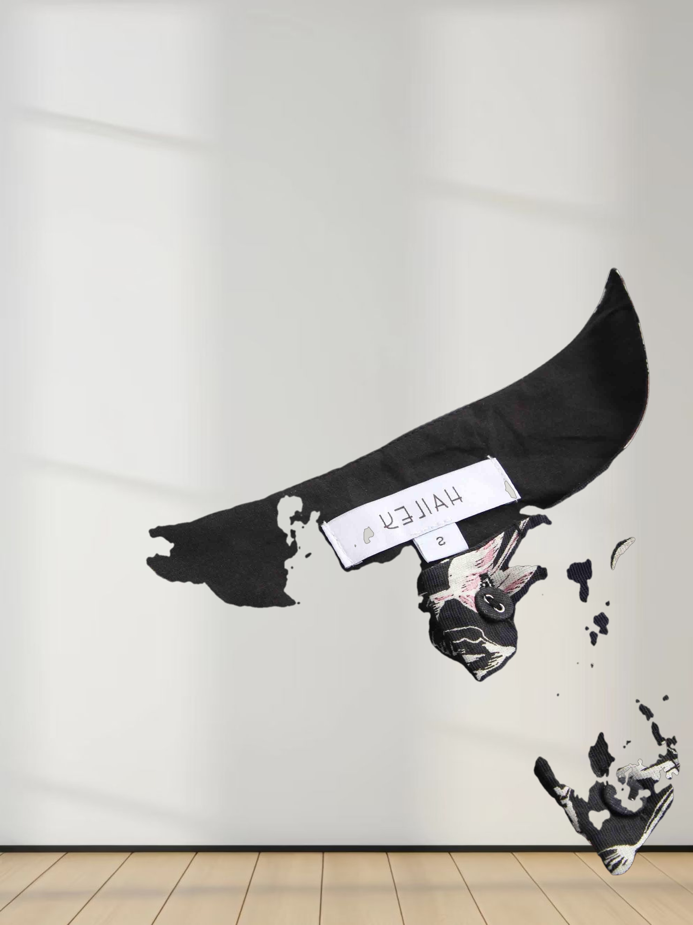 Crew Neck Peplum Ruffle Blouse-Pink Floral