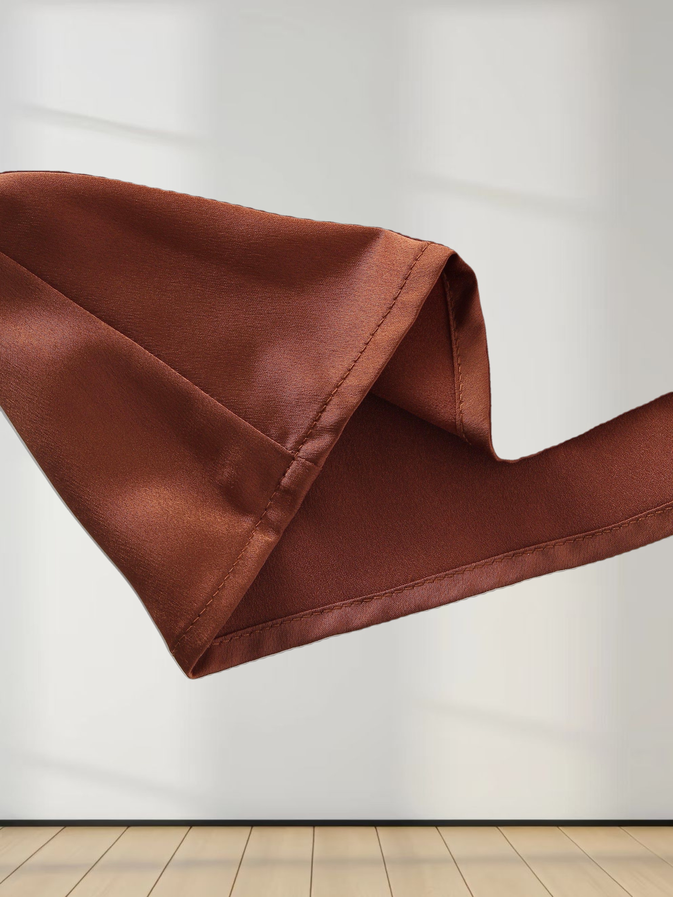 Micro Pleat Dress-Bronze