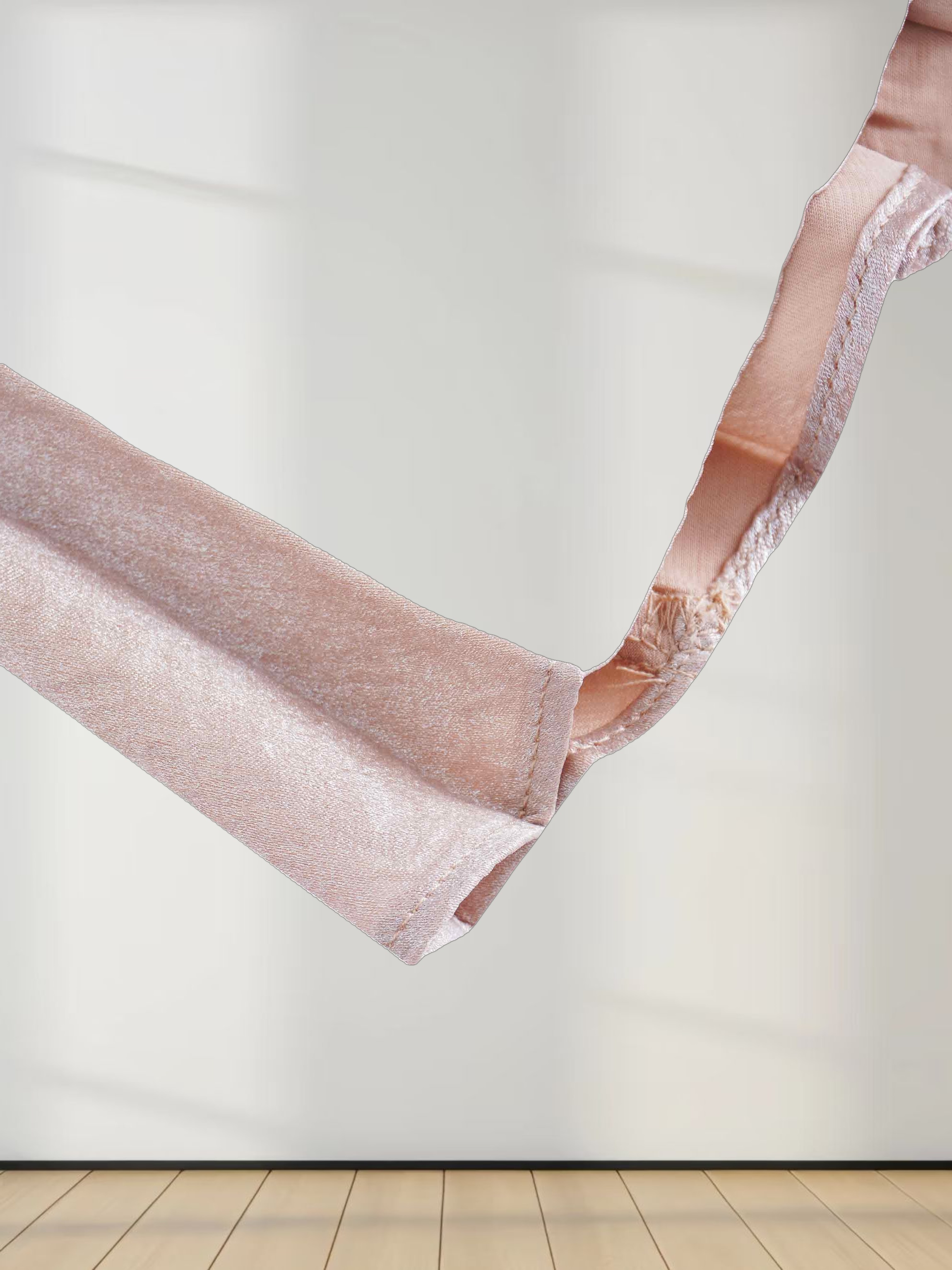 Covered Band Pleated Skirt-Champagne Shimmer