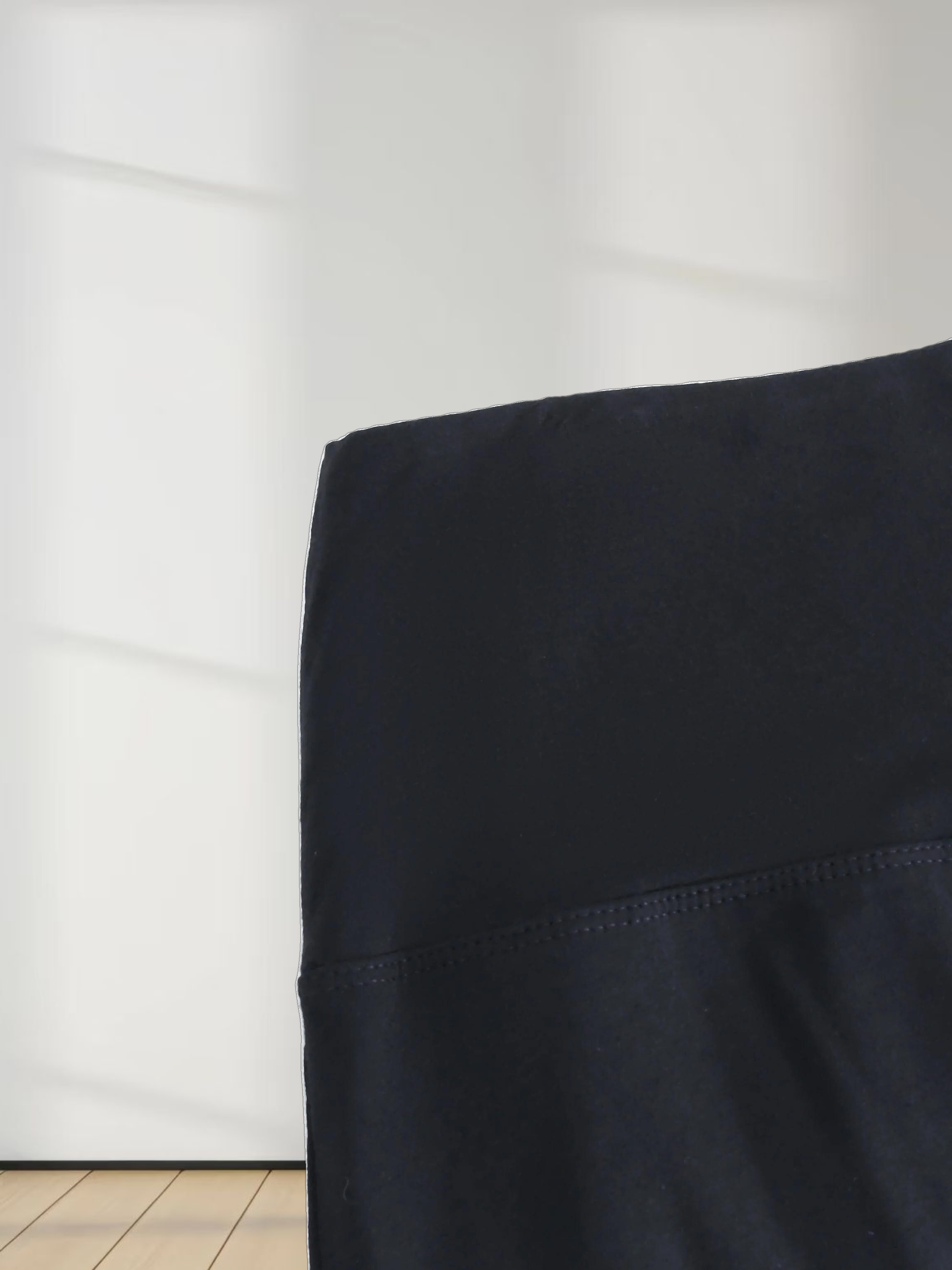 DOUBLE LAYER SKIRT-BLACK