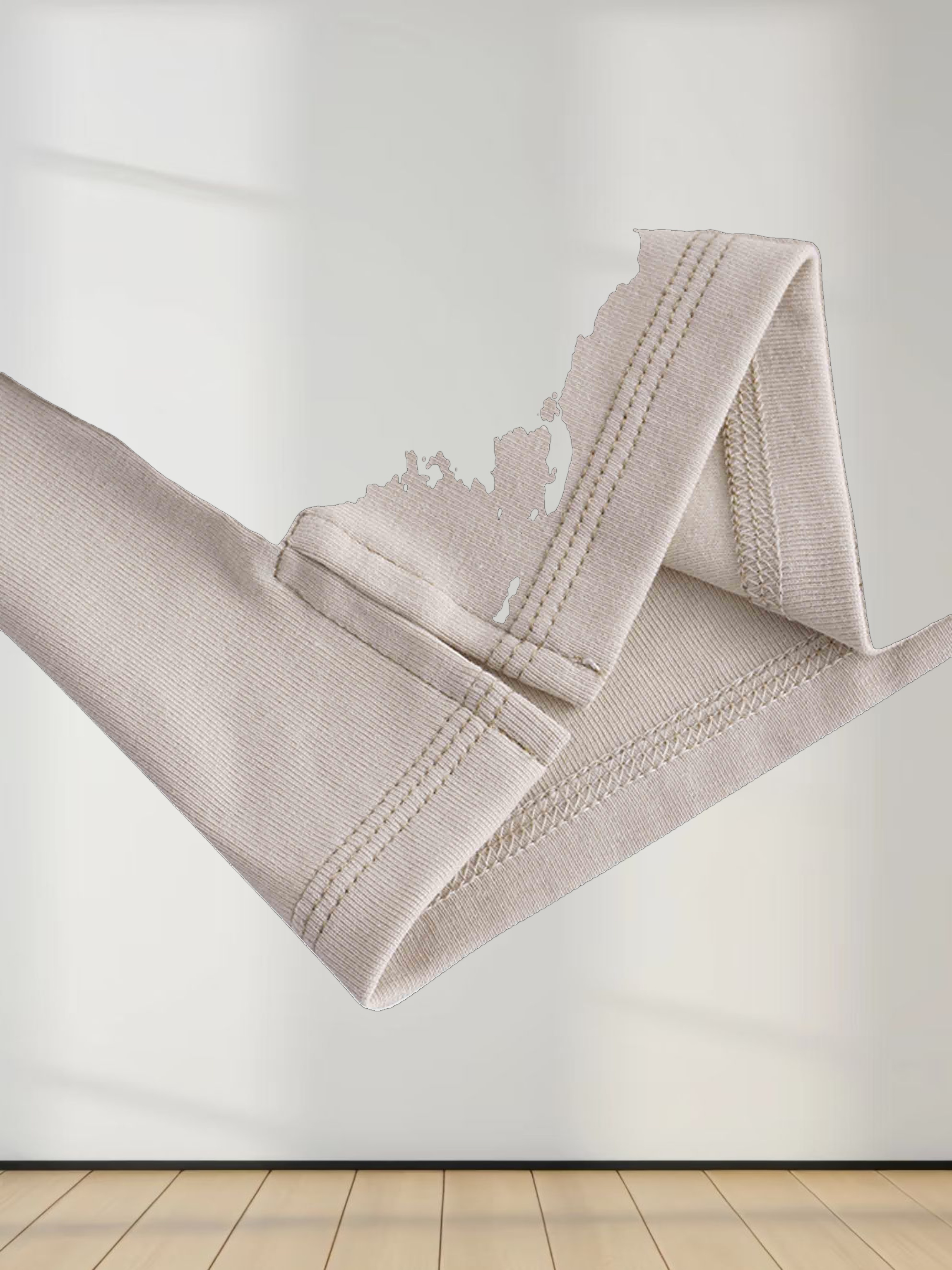 Basic T-Shirt Slip Dress-Tan