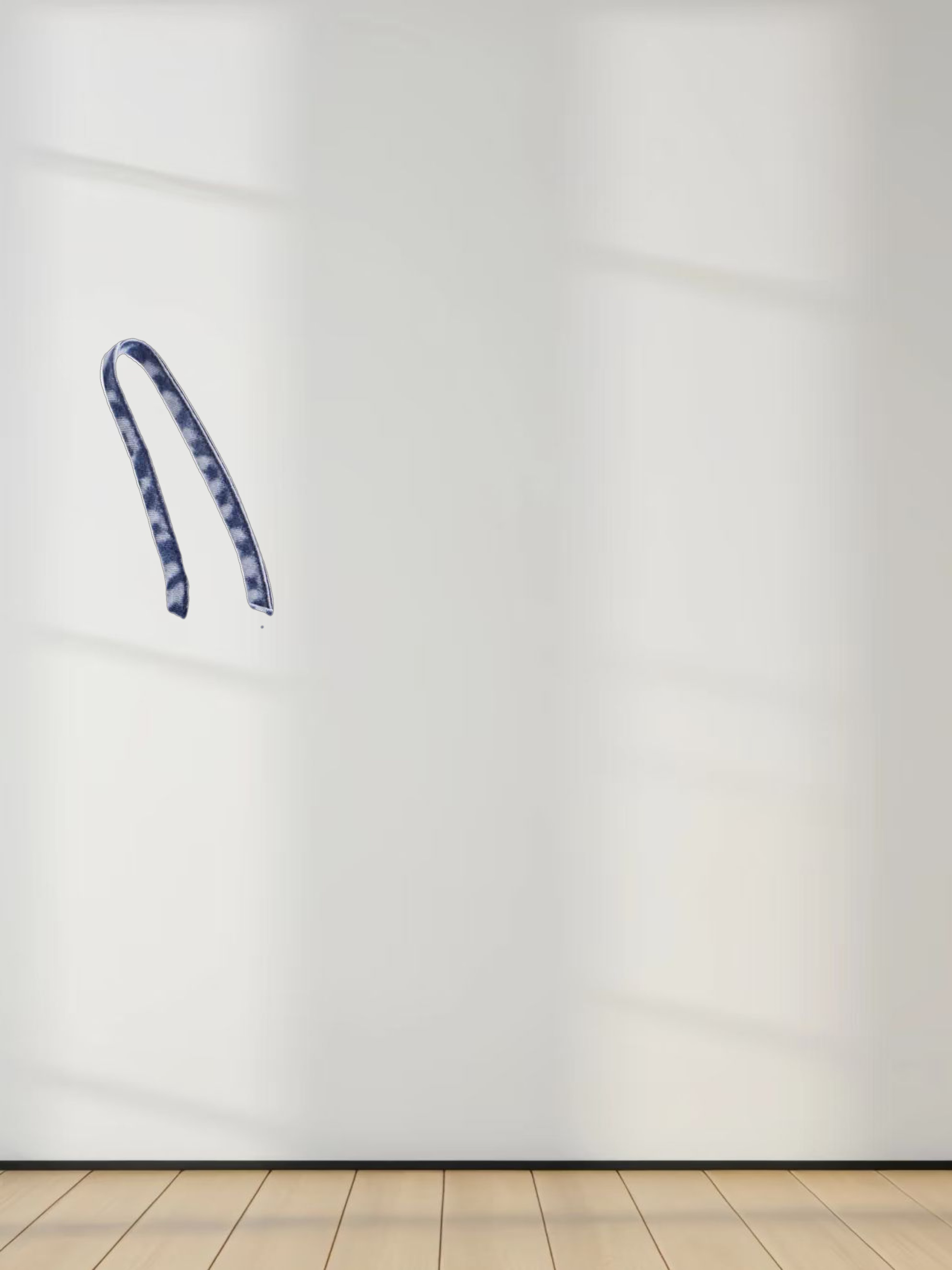 Crew Neck Jumper-Washed Blue Denim