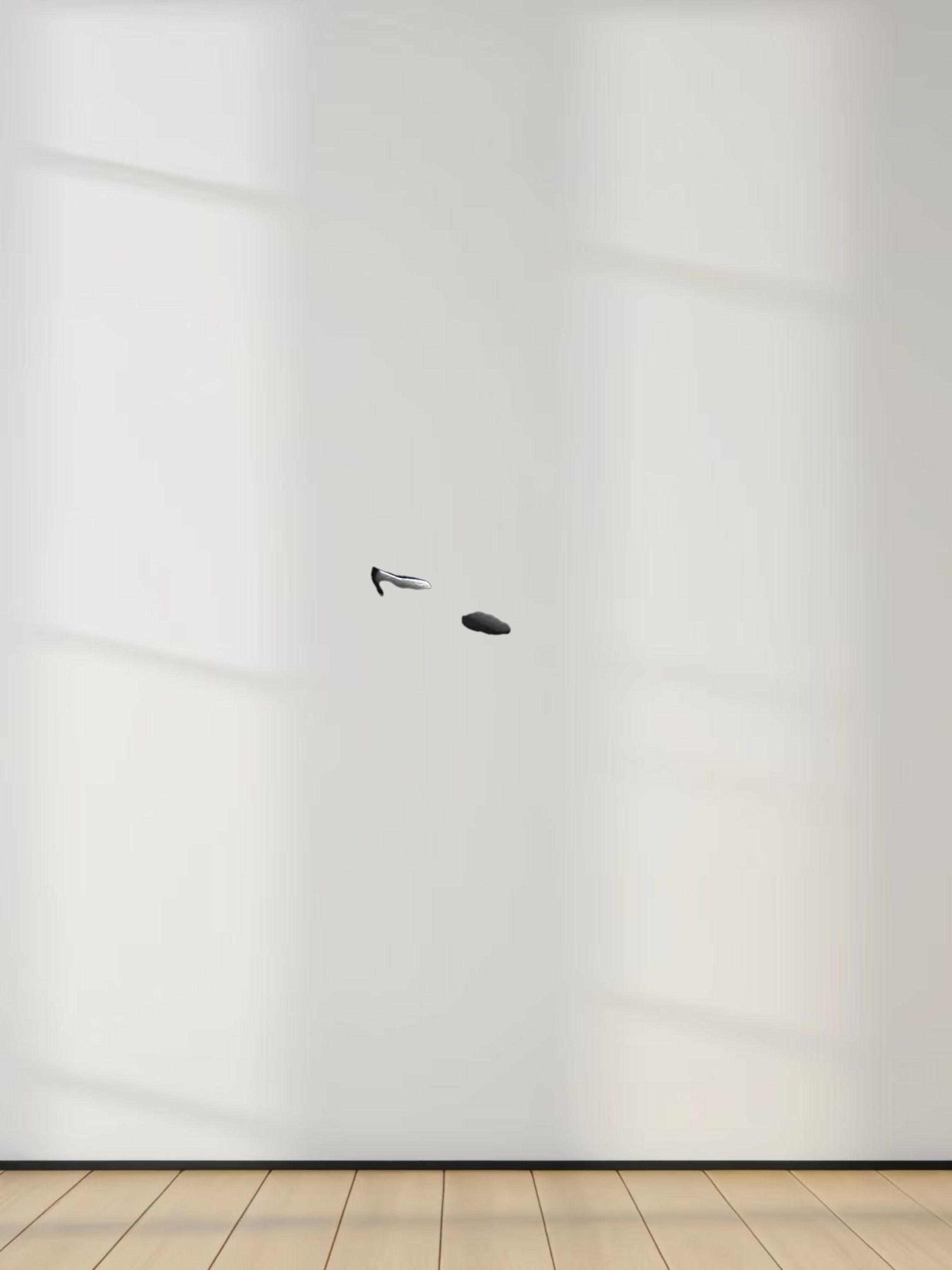 Princess Stitched High V top-Black