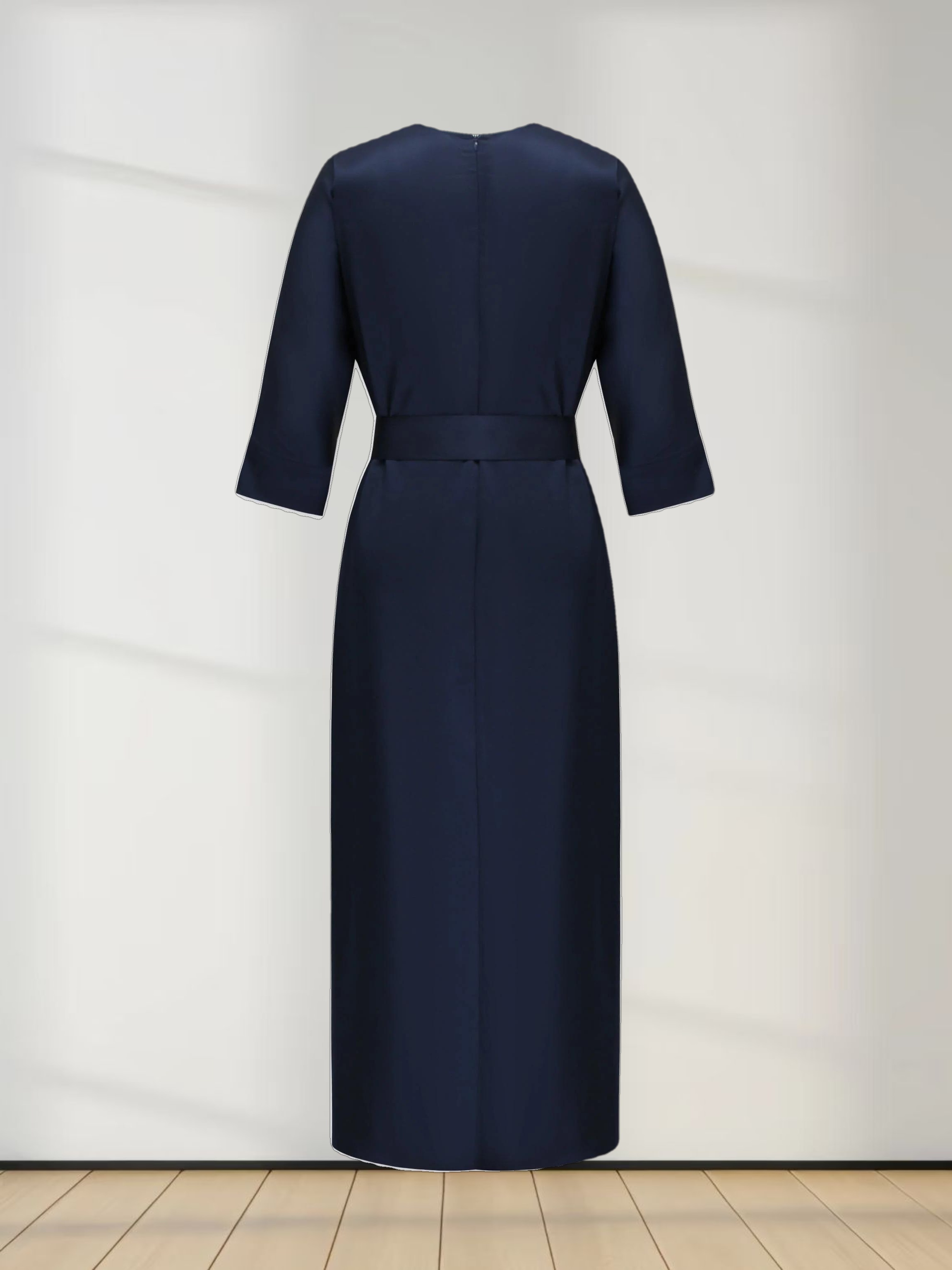 Oversized Dress-Navy