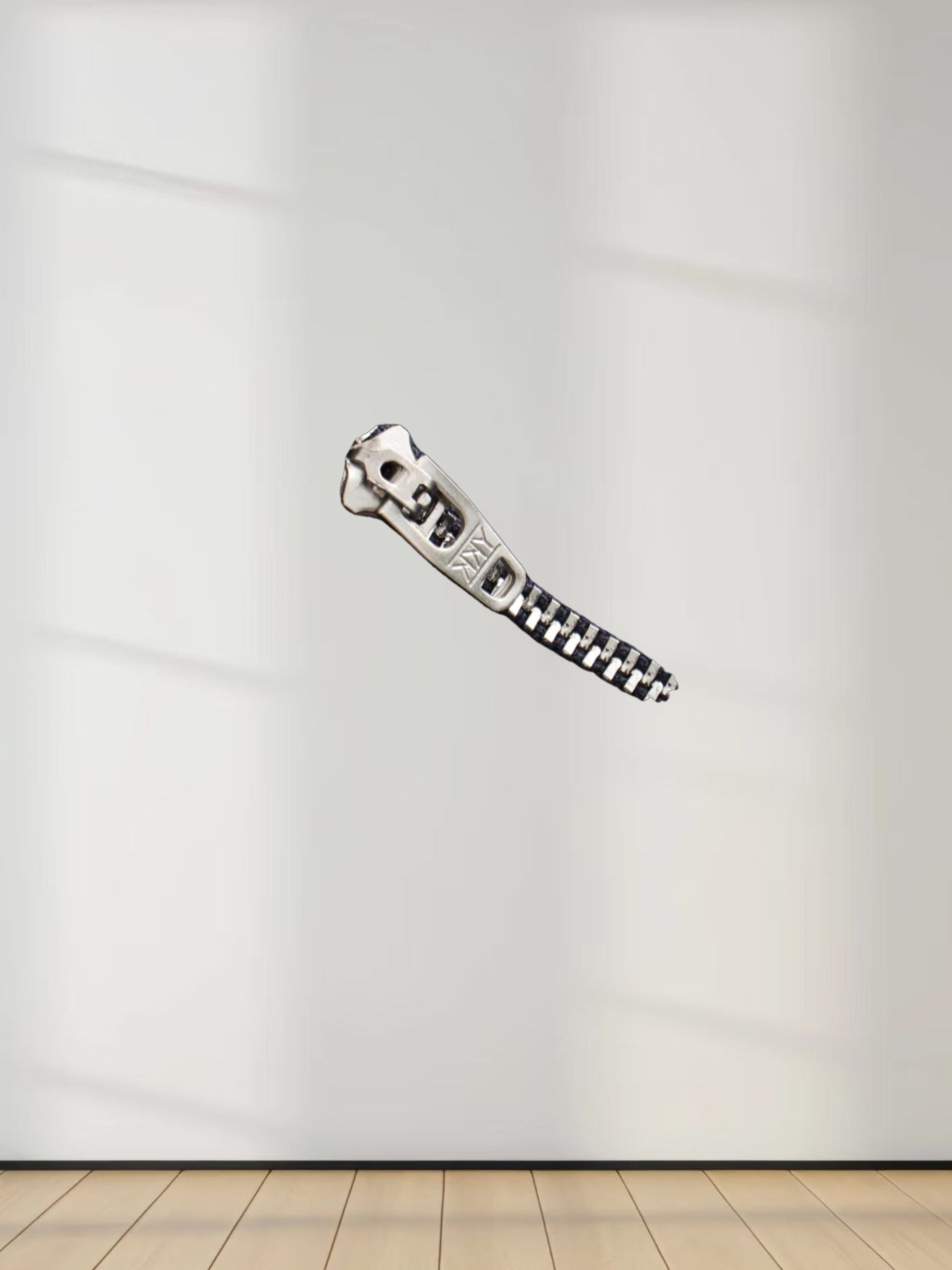 Side Seamed Twill Skirt-Navy