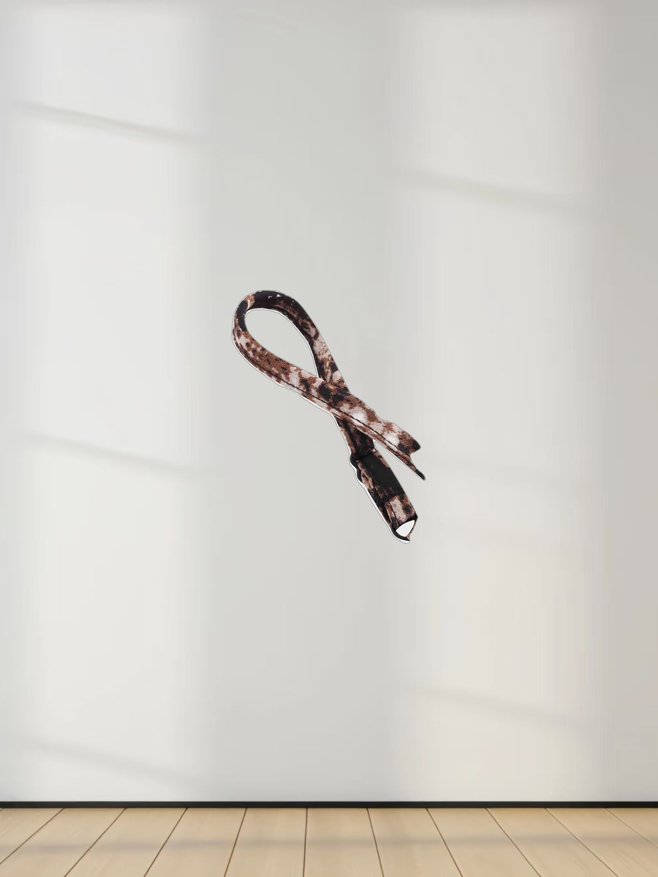 A-Line V Neck Slip Dress-Snakeskin