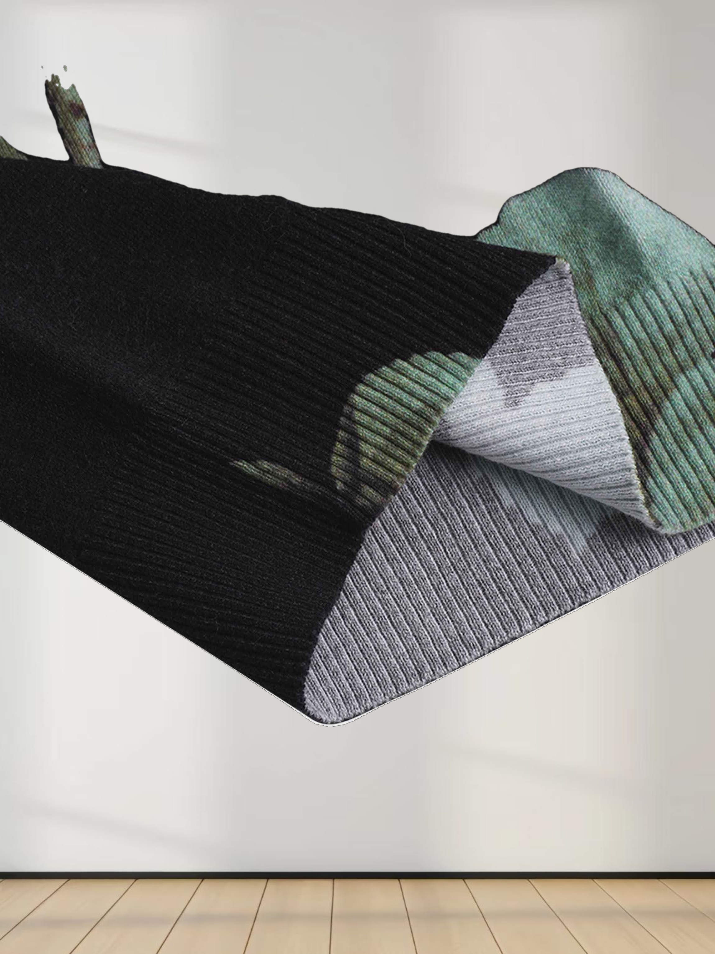 Printed Sweater-Oversized Floral