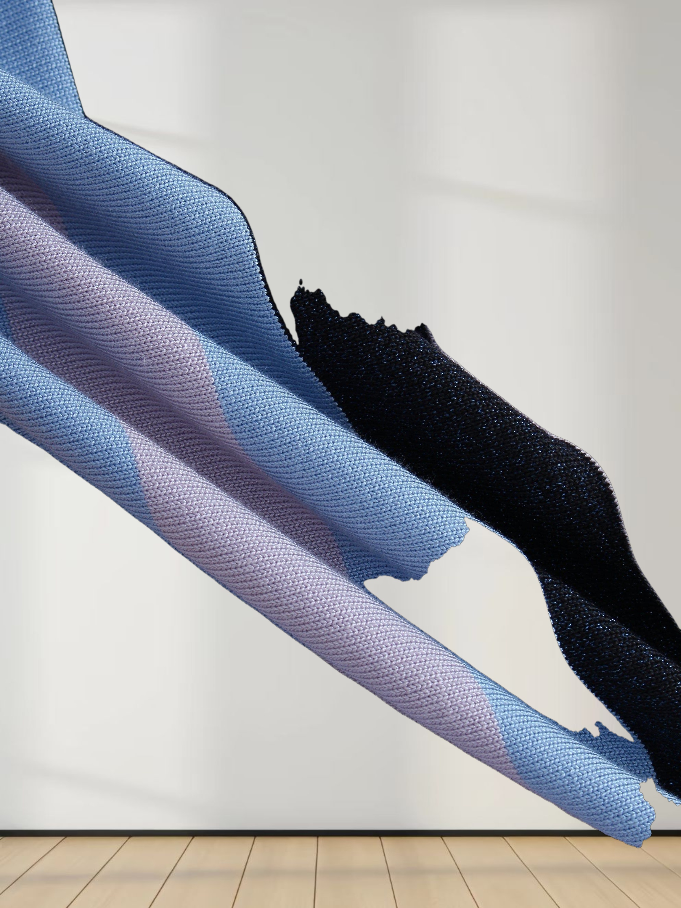 Striped Lurex Sweater-Multi