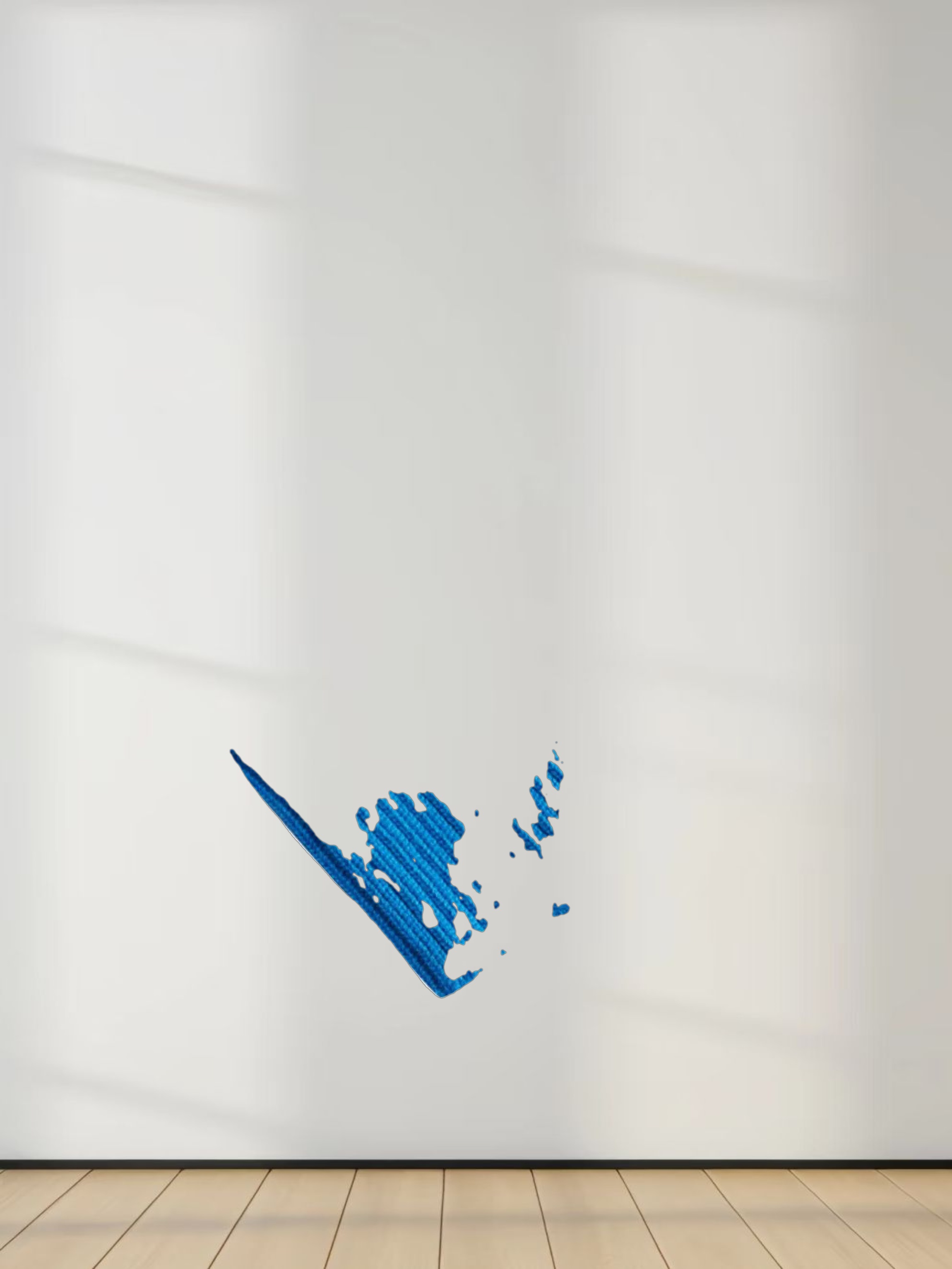 Knit Cable Sweater-Summer Cobalt Blue