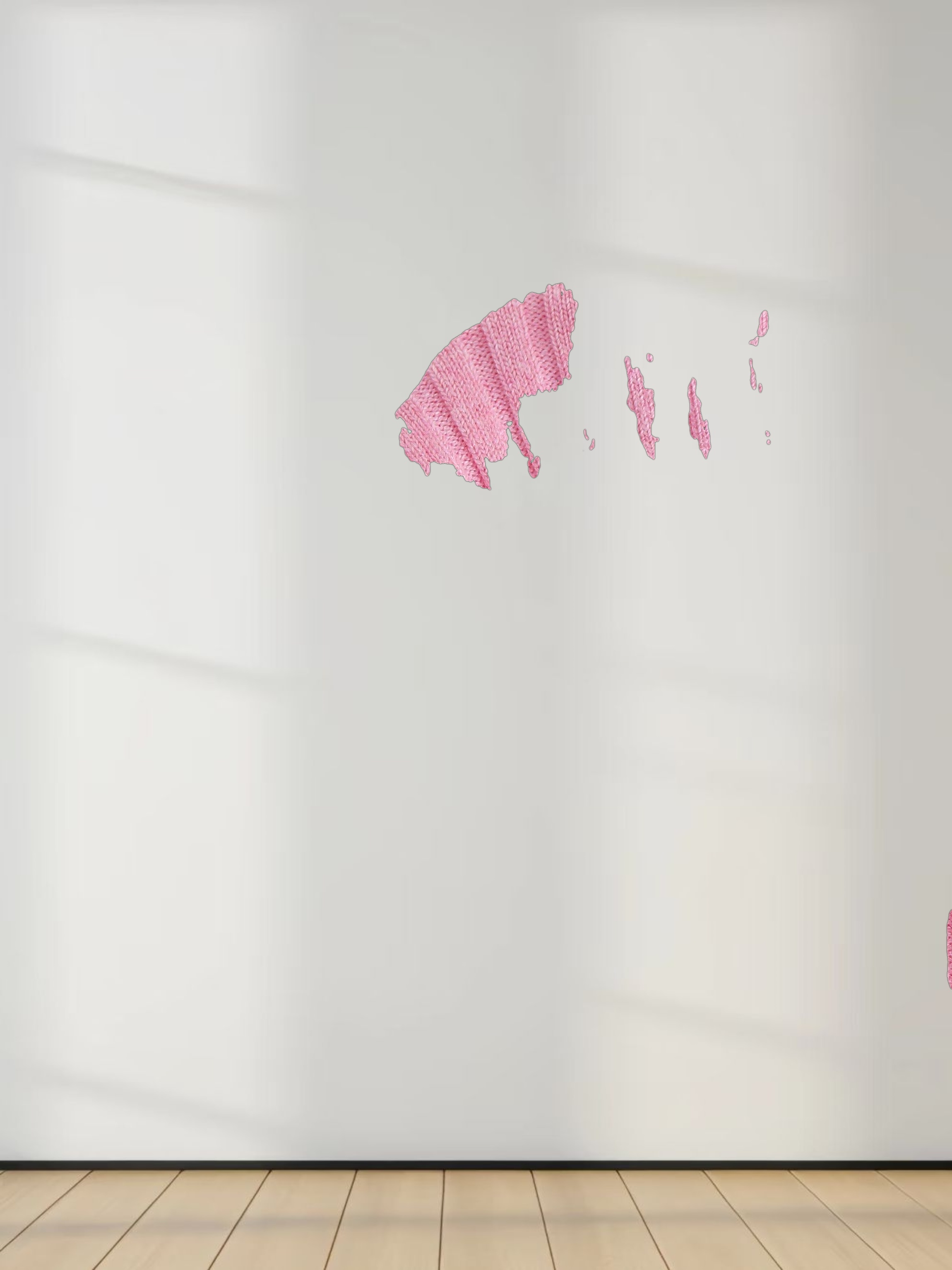 Ribbed Striped Polo Sweater-Sunset Stripe