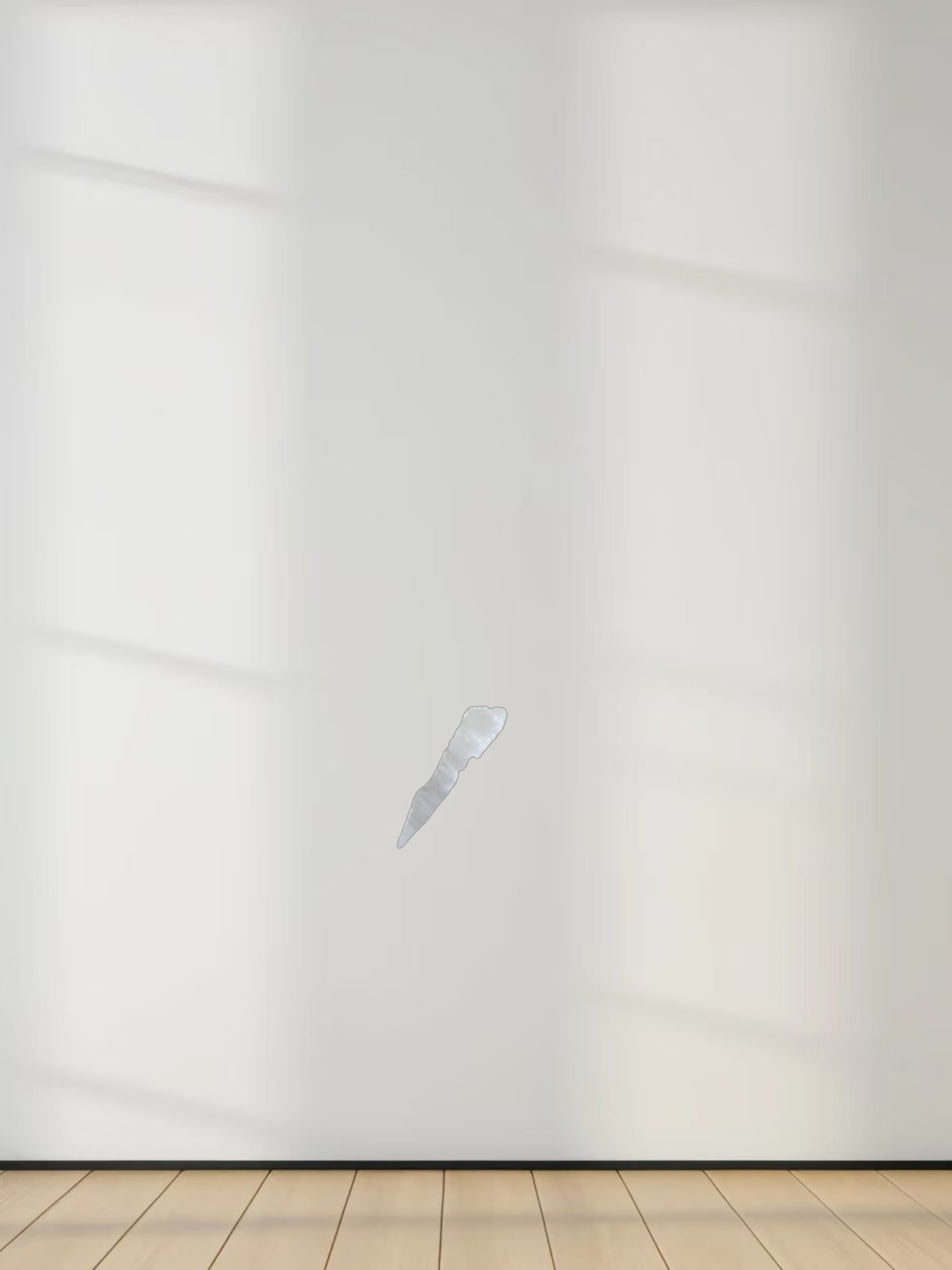 RIBBED WAISTED SWEATER-WHITE