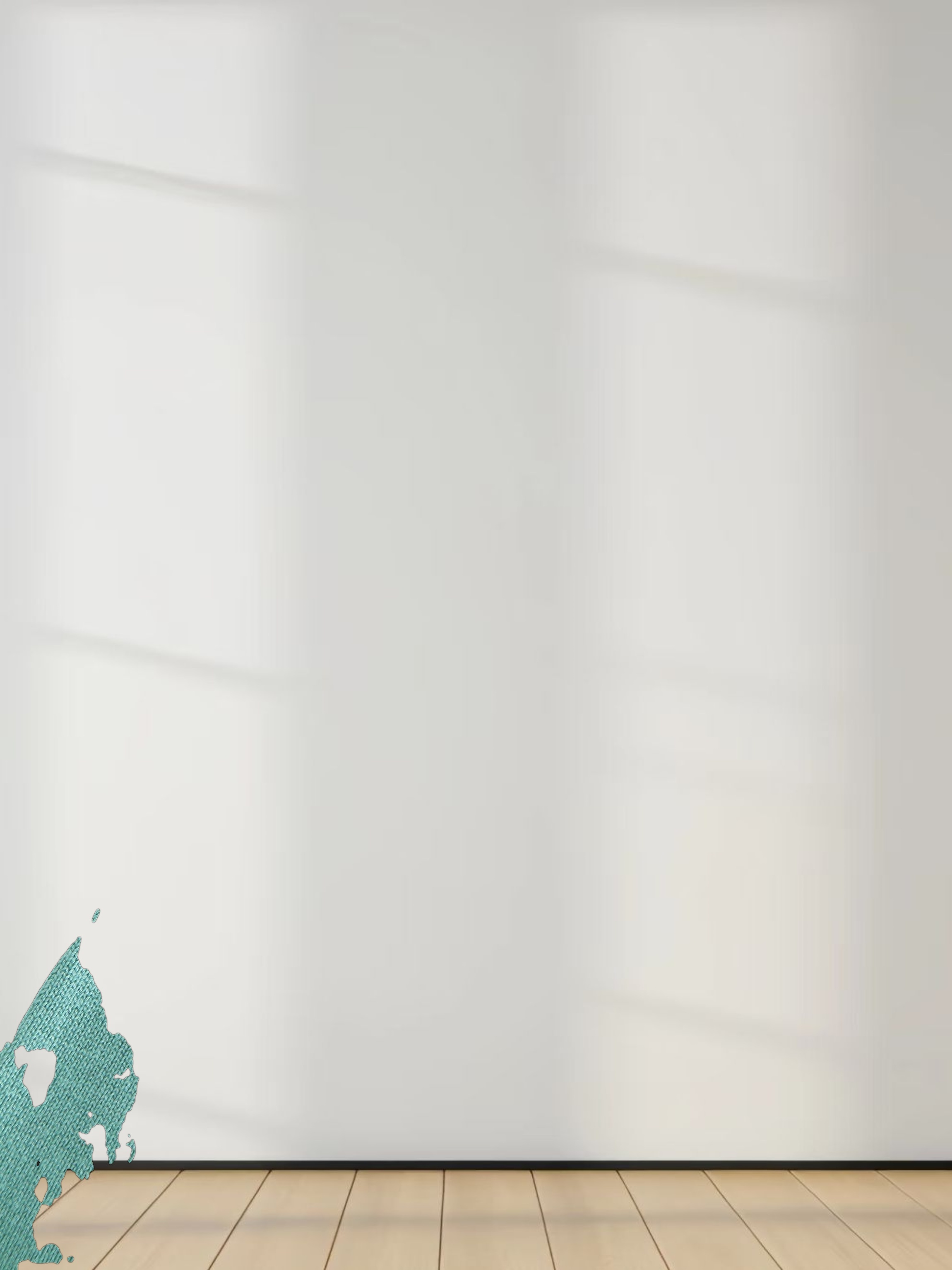 Basic Crew Sweater 3Q-Seafoam