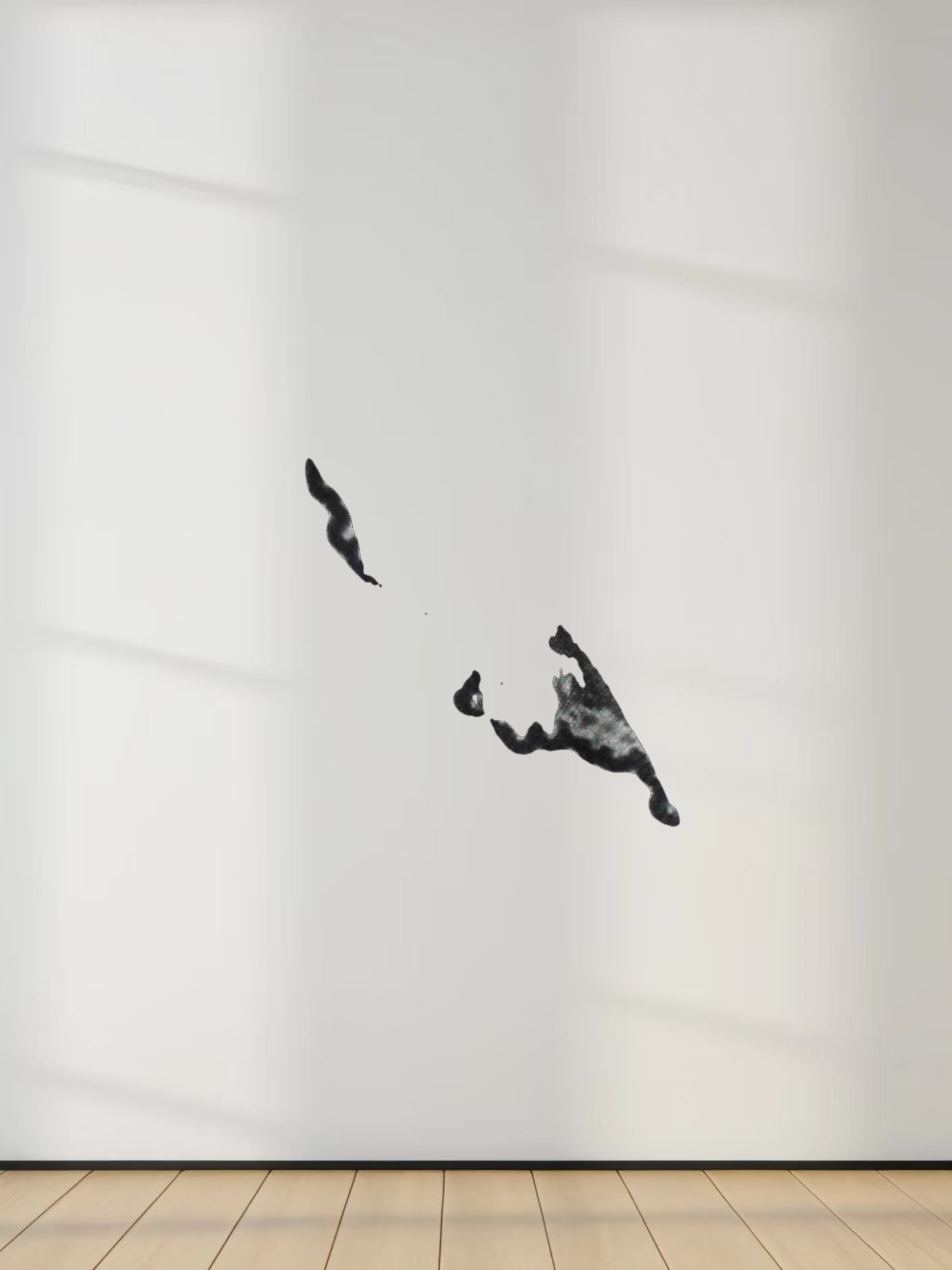 Printed Modal Turtleneck-Paisley Grey