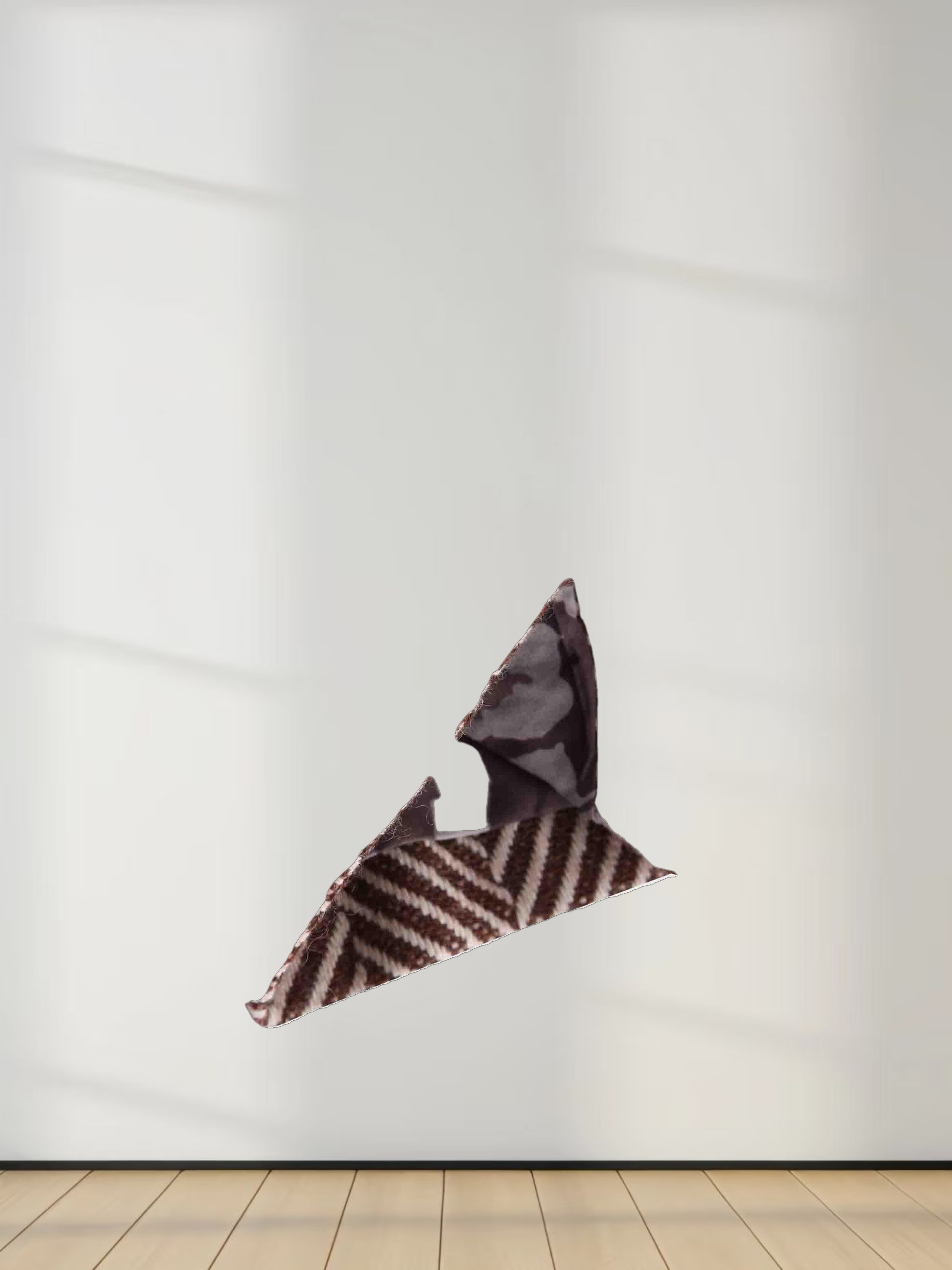 Fitted Blazer-Brown/Cream