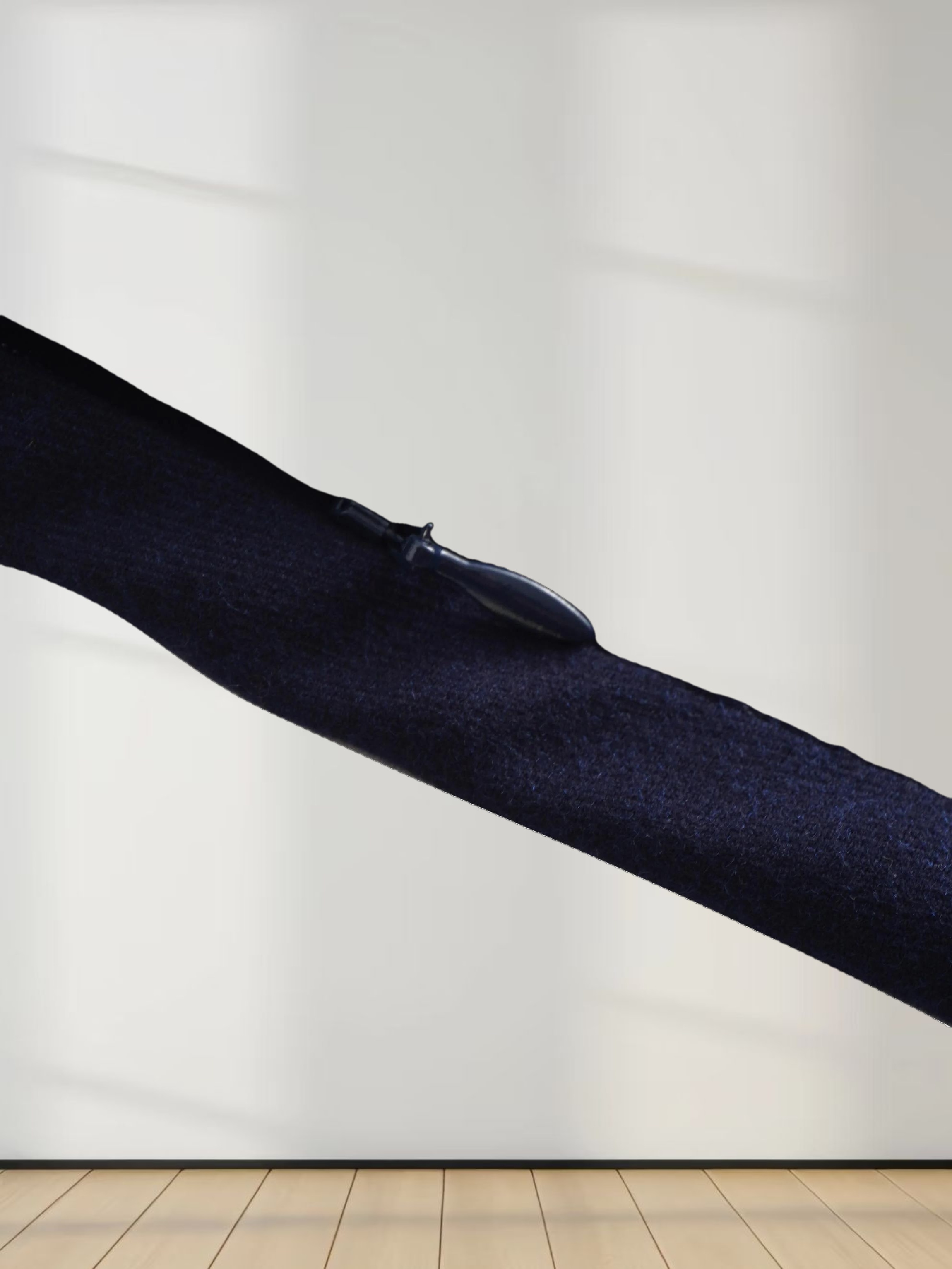 Fringe Circle Skirt-Navy