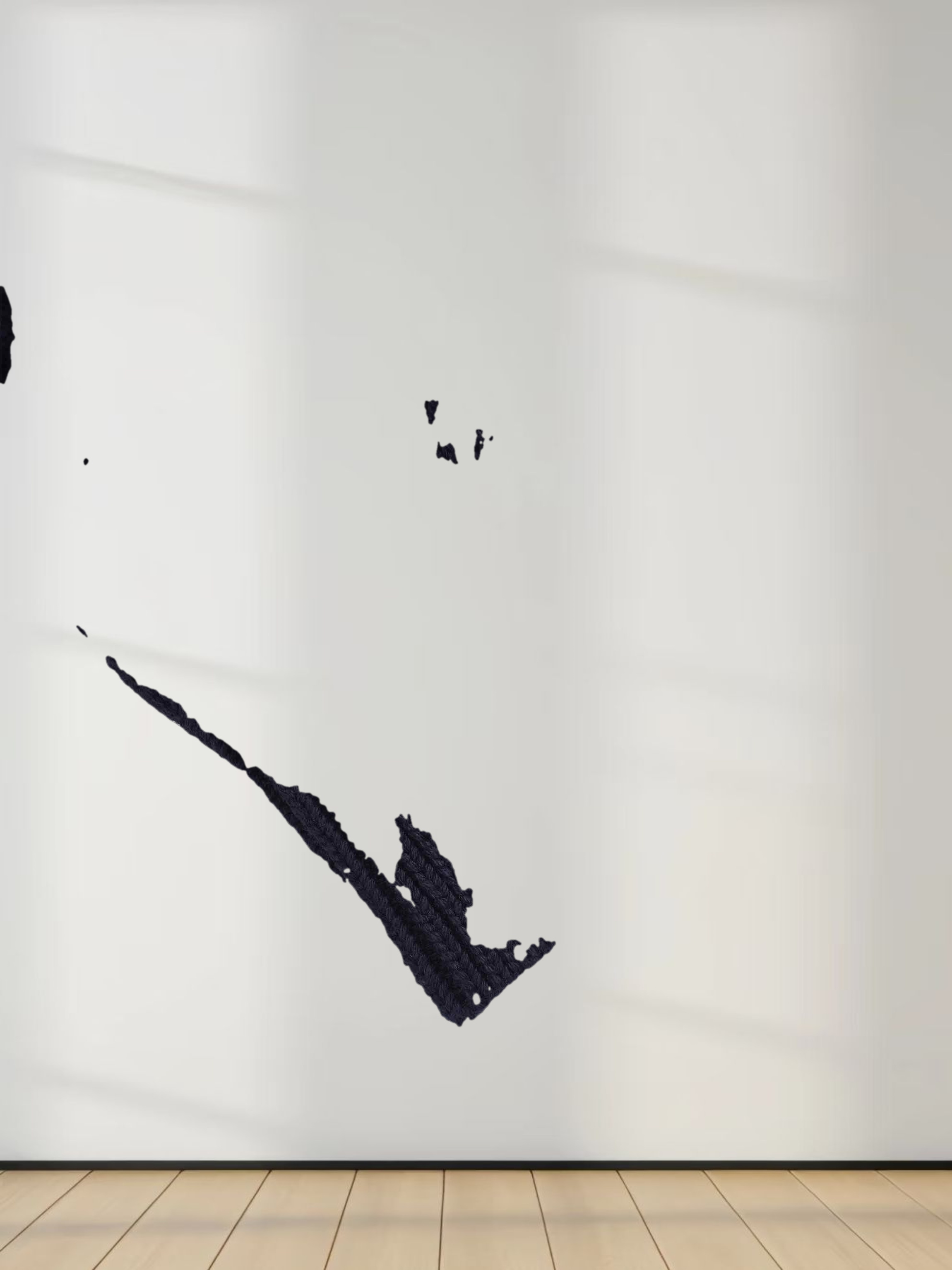 Cable Design Cardigan-Navy