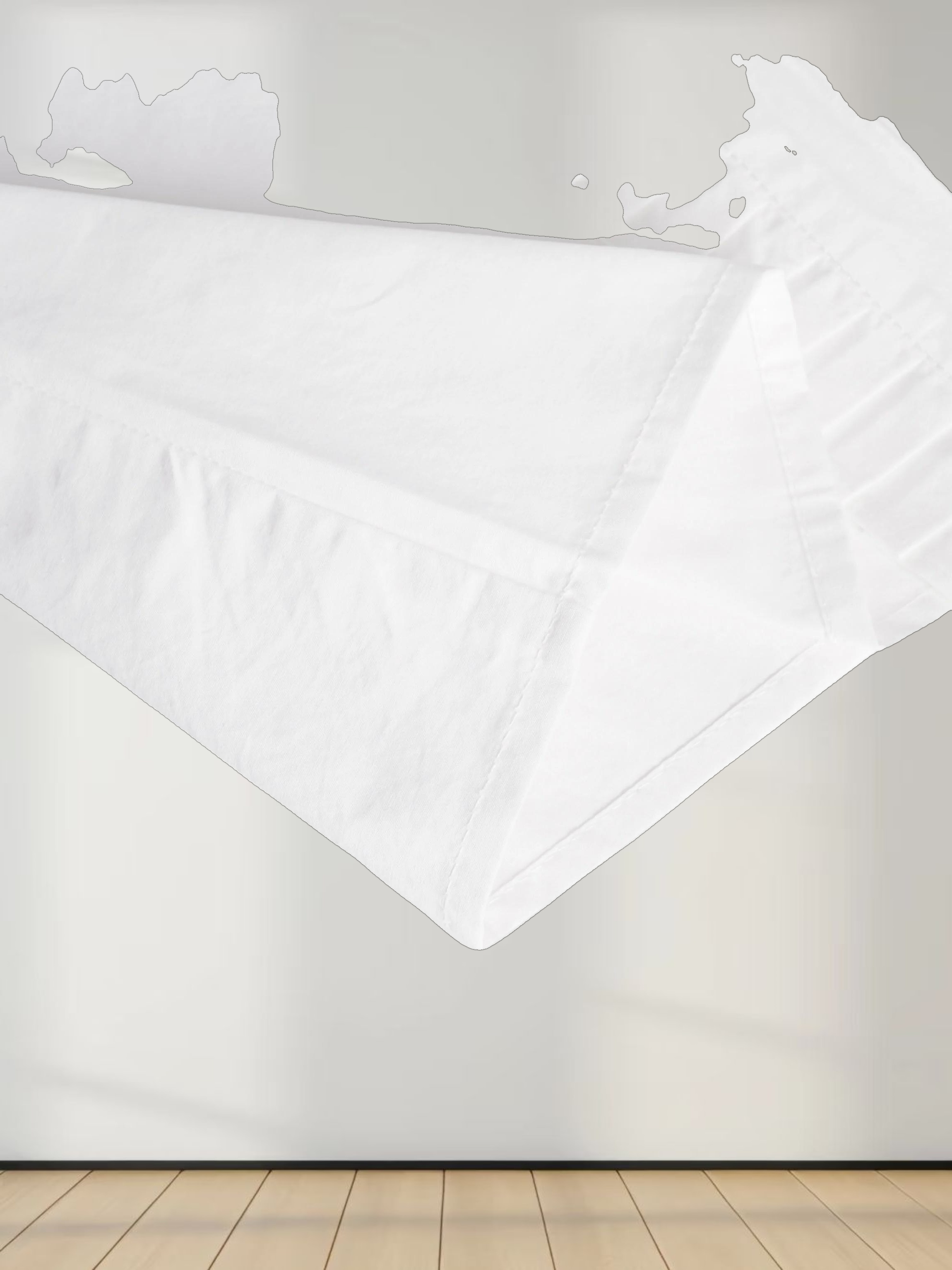 Pleat Front Blouse-White