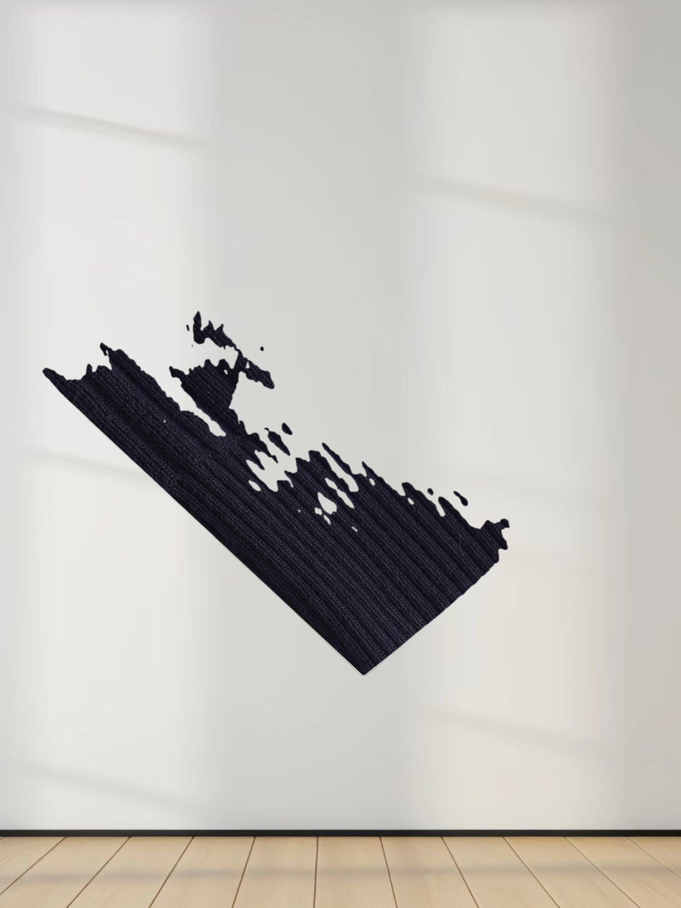 Side Snap Sweater-Black