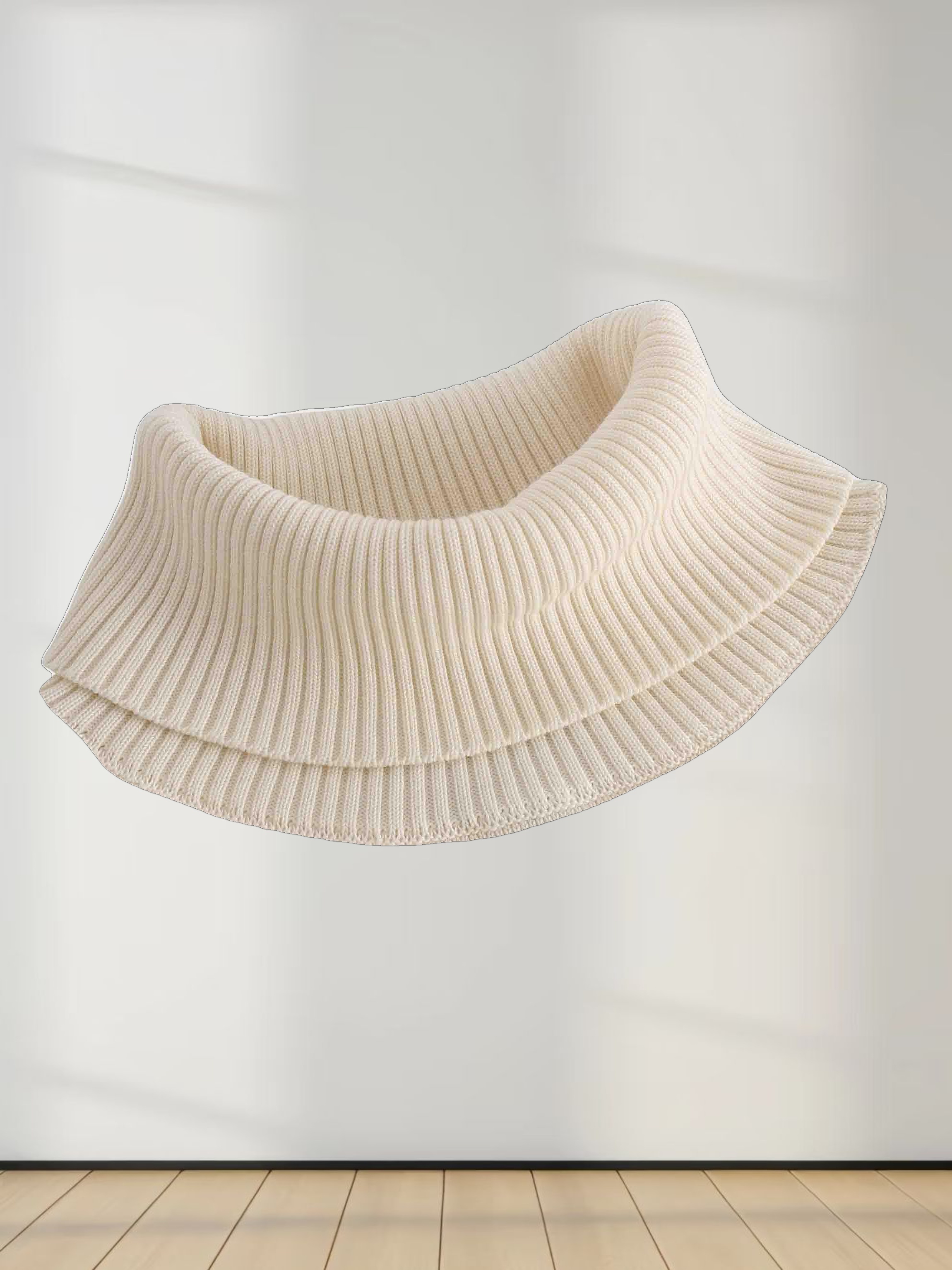 Sequin Trim Sweater-Ivory