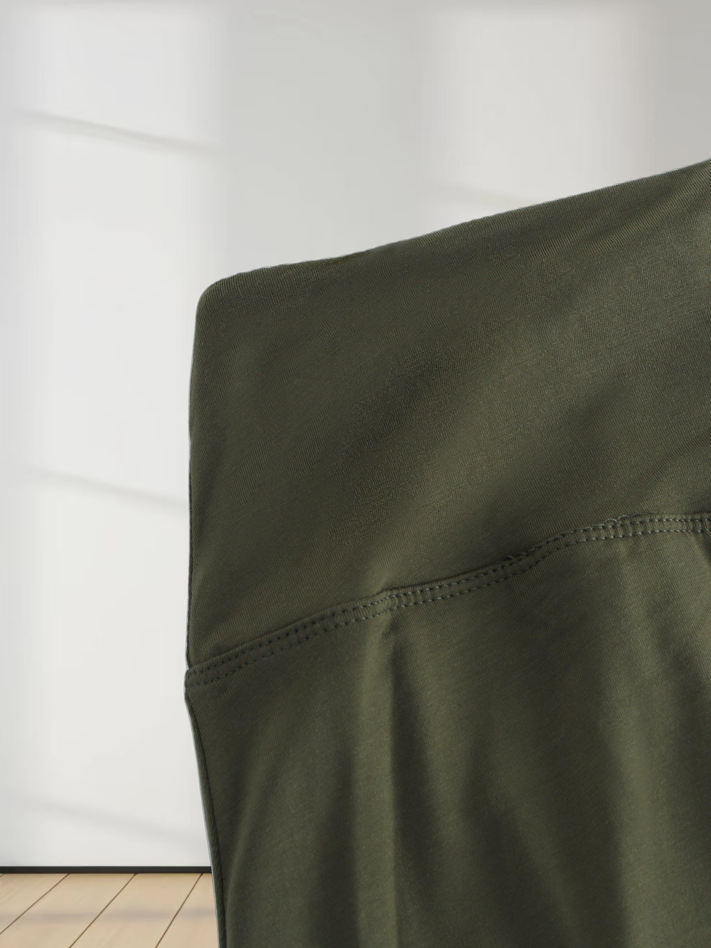 DOUBLE LAYER SKIRT-OLIVE